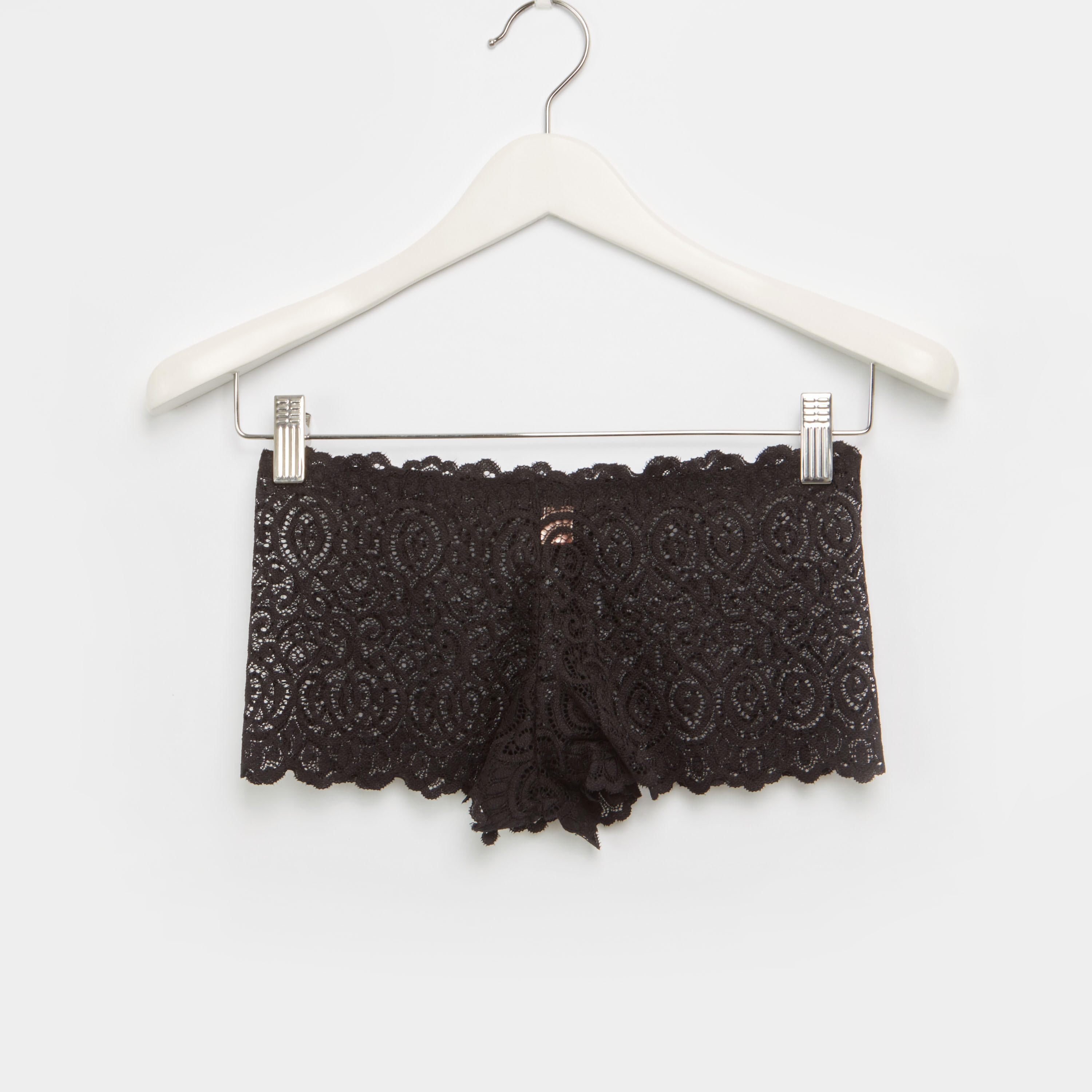 Lace Detail Boyshorts Briefs-women-clothing-lingerie-panties-image-1