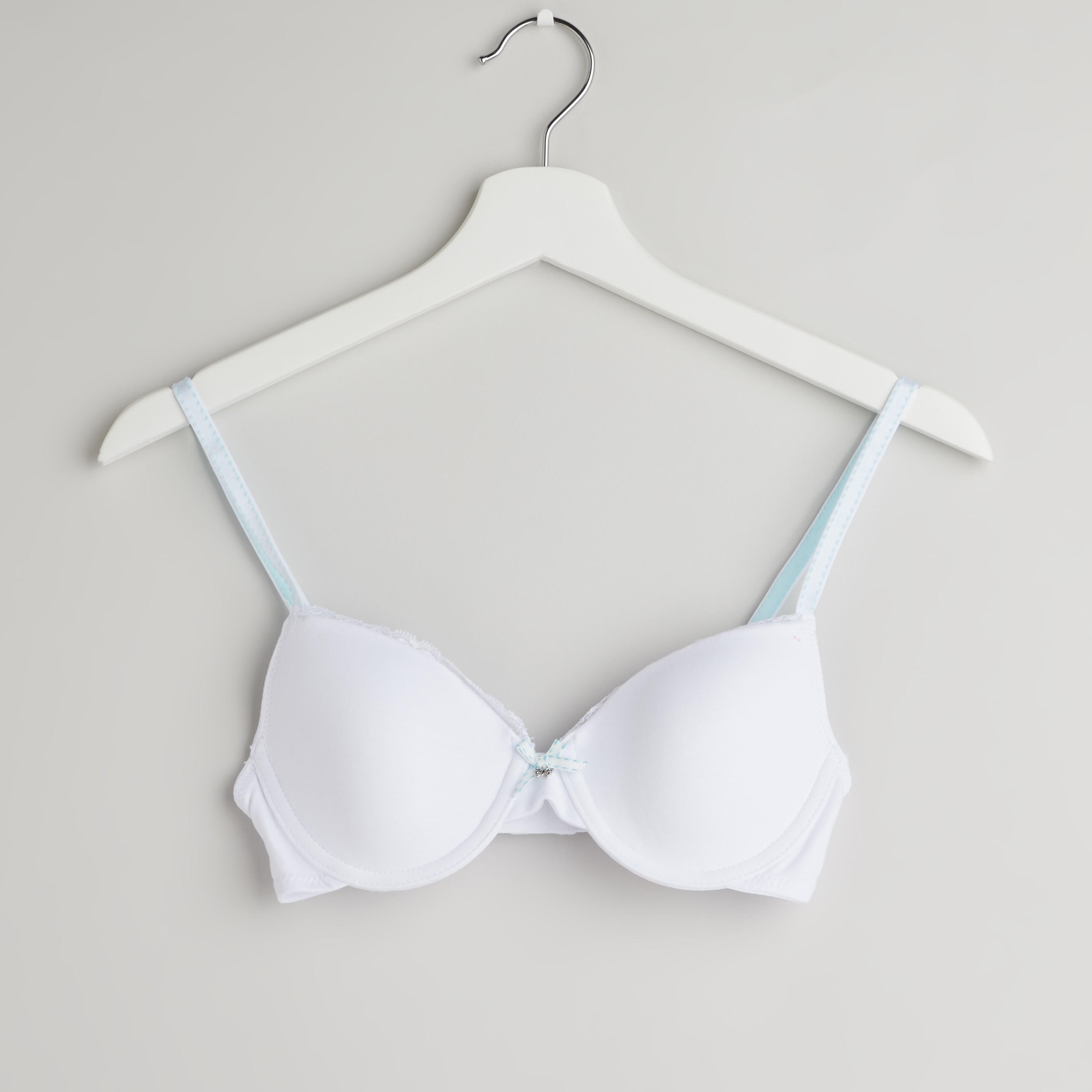 صدريّة تيشيرت مبطّنة بمشبك إغلاق - طقم من قطعتين متنوعتين-women-clothing-lingerie-bras-image-4
