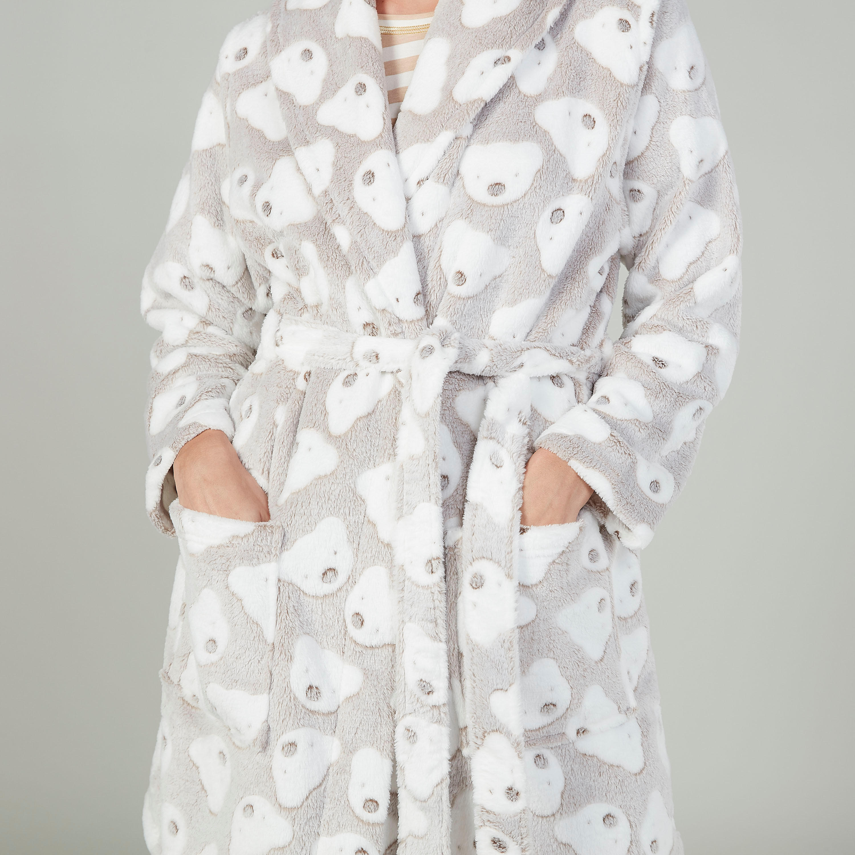 روب بأكمام طويلة وأربطة وطبعات-women-clothing-nightwear-robes-image-2