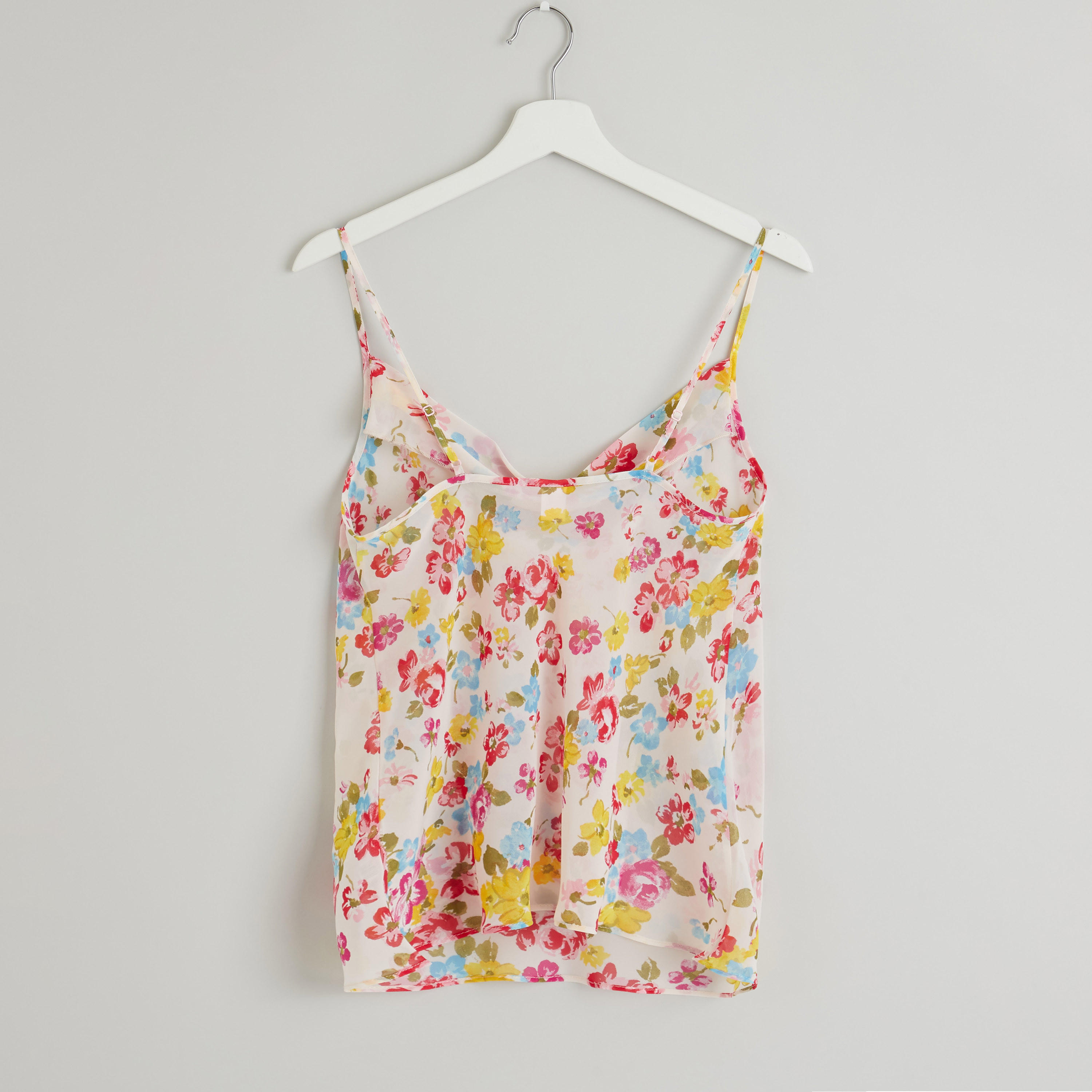 Floral Printed Sleeveless Top and Full Length Pyjama Set-women-clothing-nightwear-pyjamas-longsets-image-4