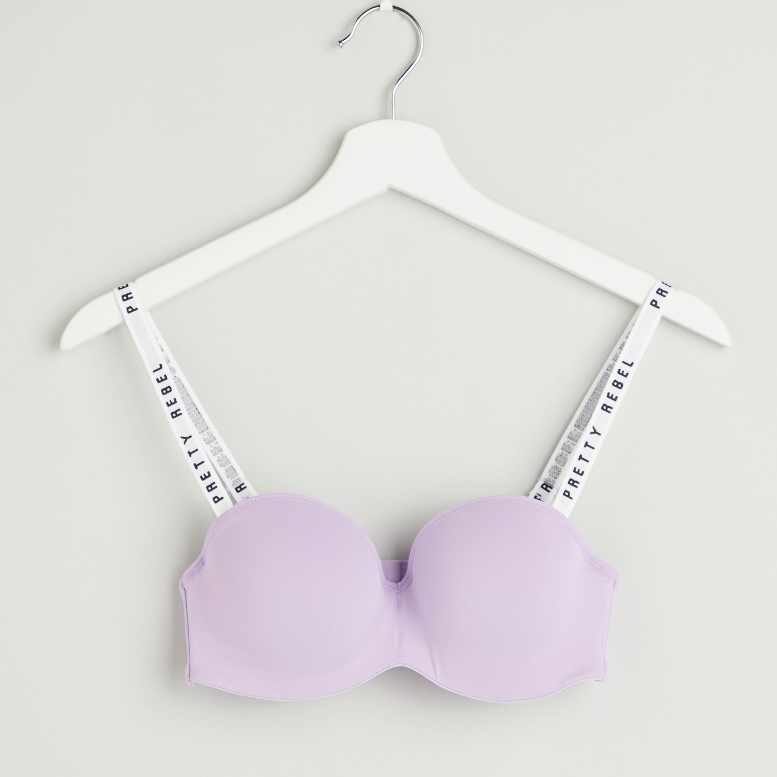 صدرية بالكونيت سادة مبطّنة بحمّالات رفيعة وطبعات-women-clothing-lingerie-bras-image-2