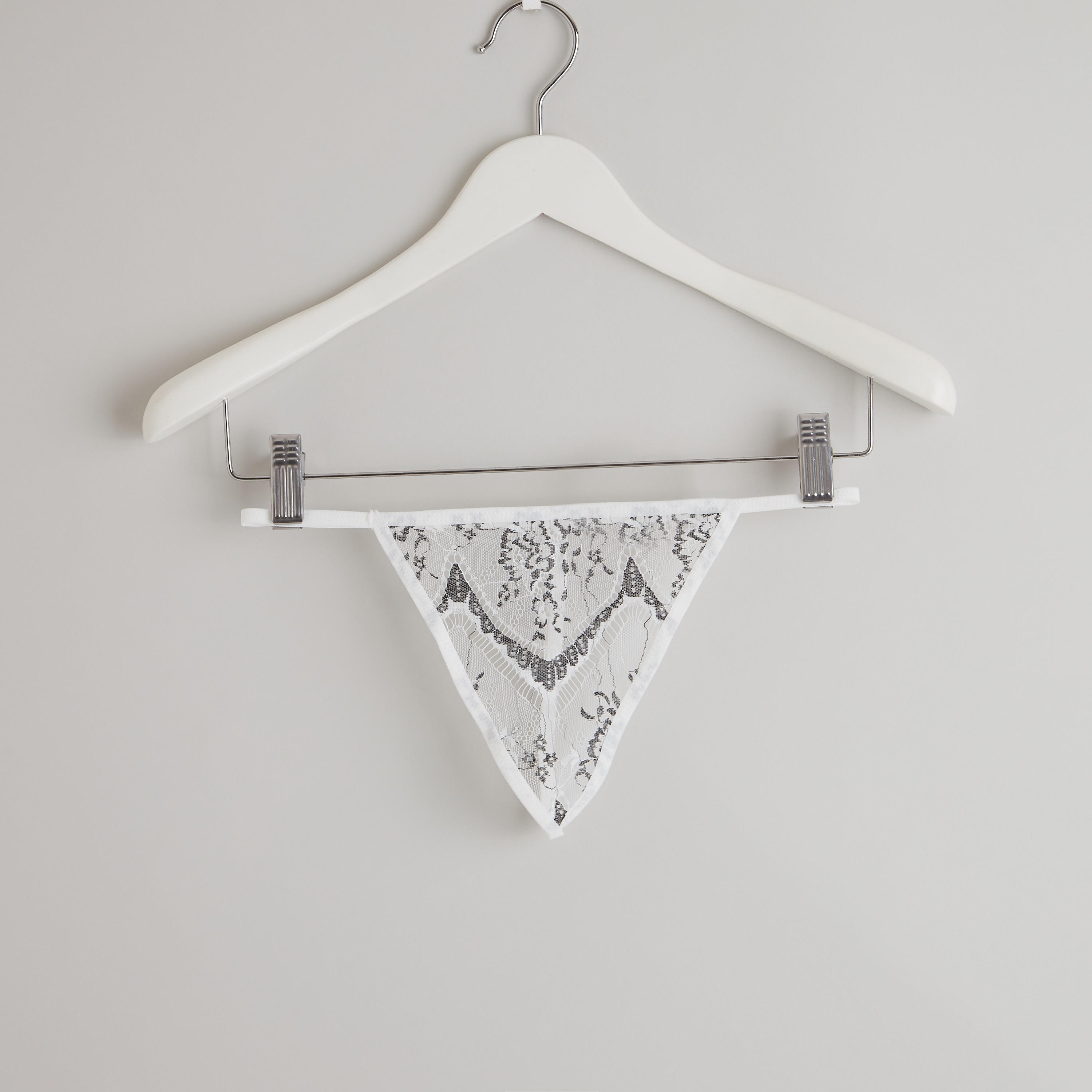 قميص قصيربياقة V وأكمام قصيرة بطبعات مع ثونج-women-clothing-nightwear-nighties-image-5