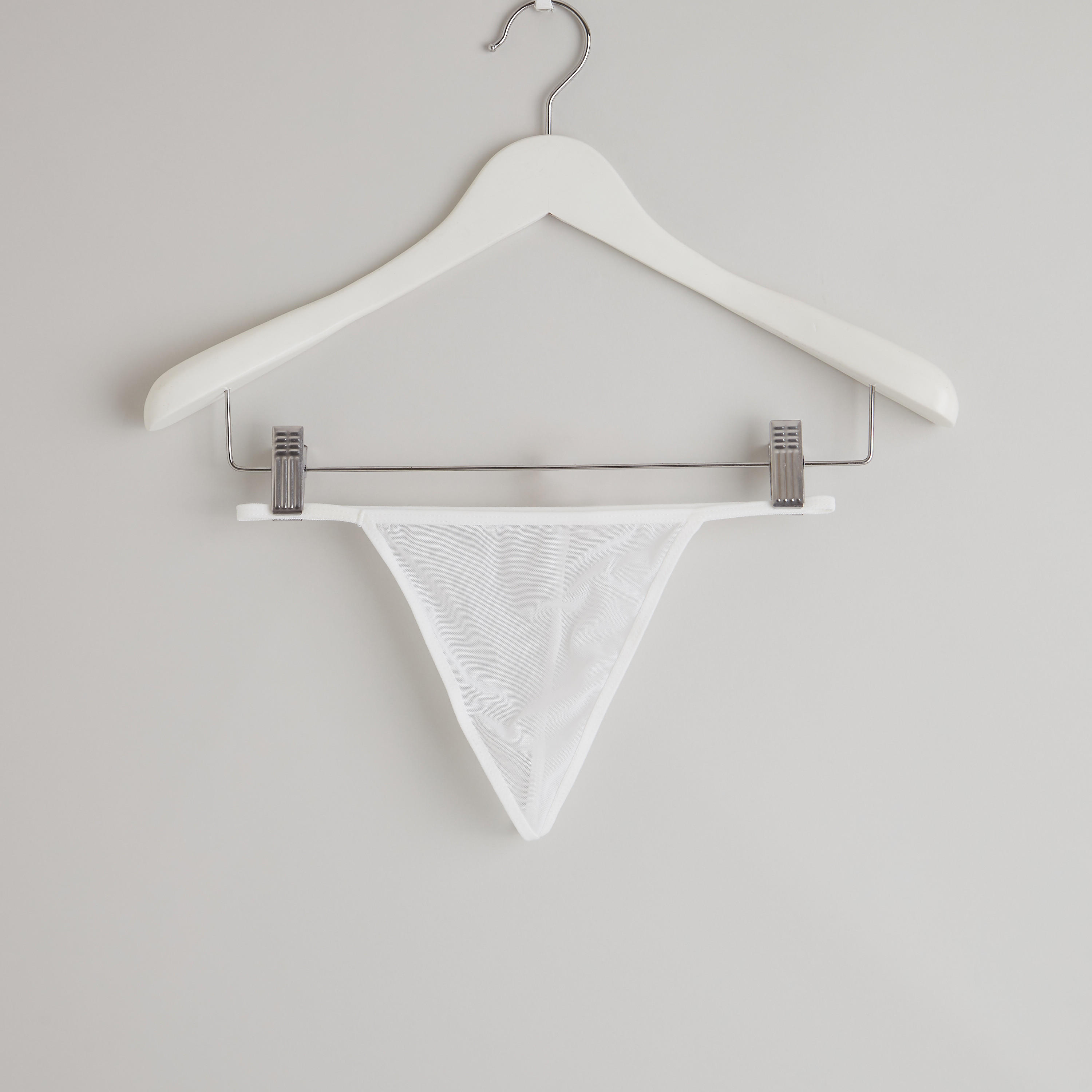 ملابس نوم بأكمام واسعة بياقة V دانتيل مع ثونج-women-clothing-nightwear-nighties-image-5