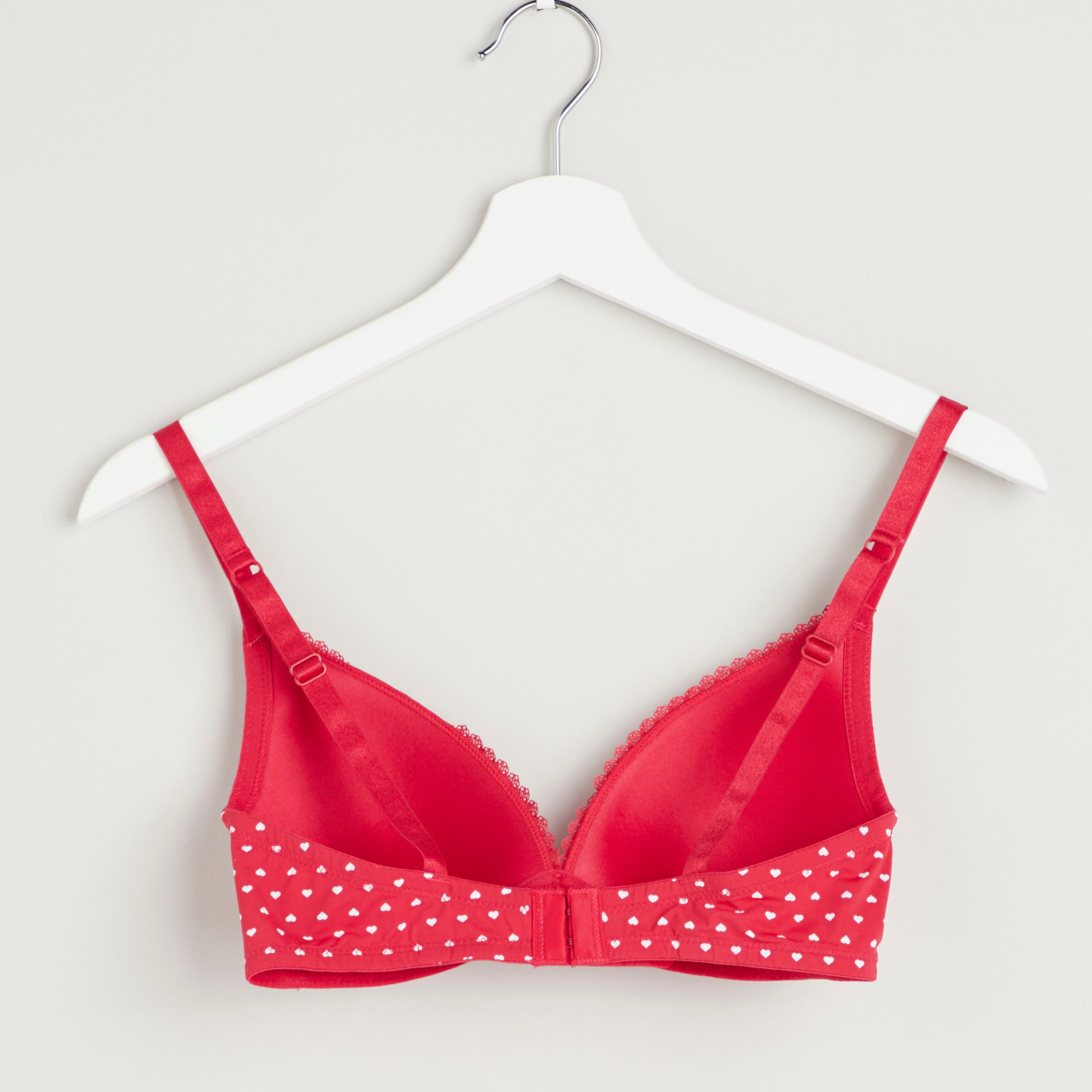 صدريّة تيشيرت متنوعة بمشبك إغلاق - طقم من قطعتين متنوعتين-women-clothing-lingerie-bras-image-5