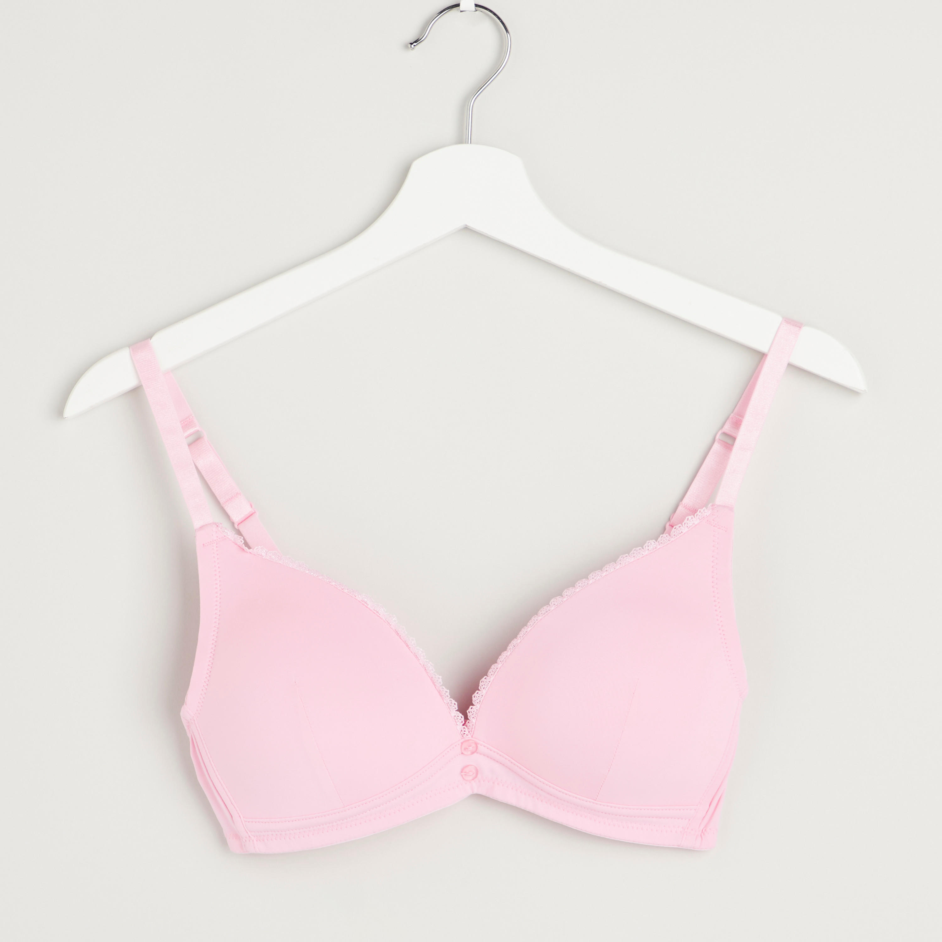 صدريّة تيشيرت متنوعة بمشبك إغلاق - طقم من قطعتين متنوعتين-women-clothing-lingerie-bras-image-4