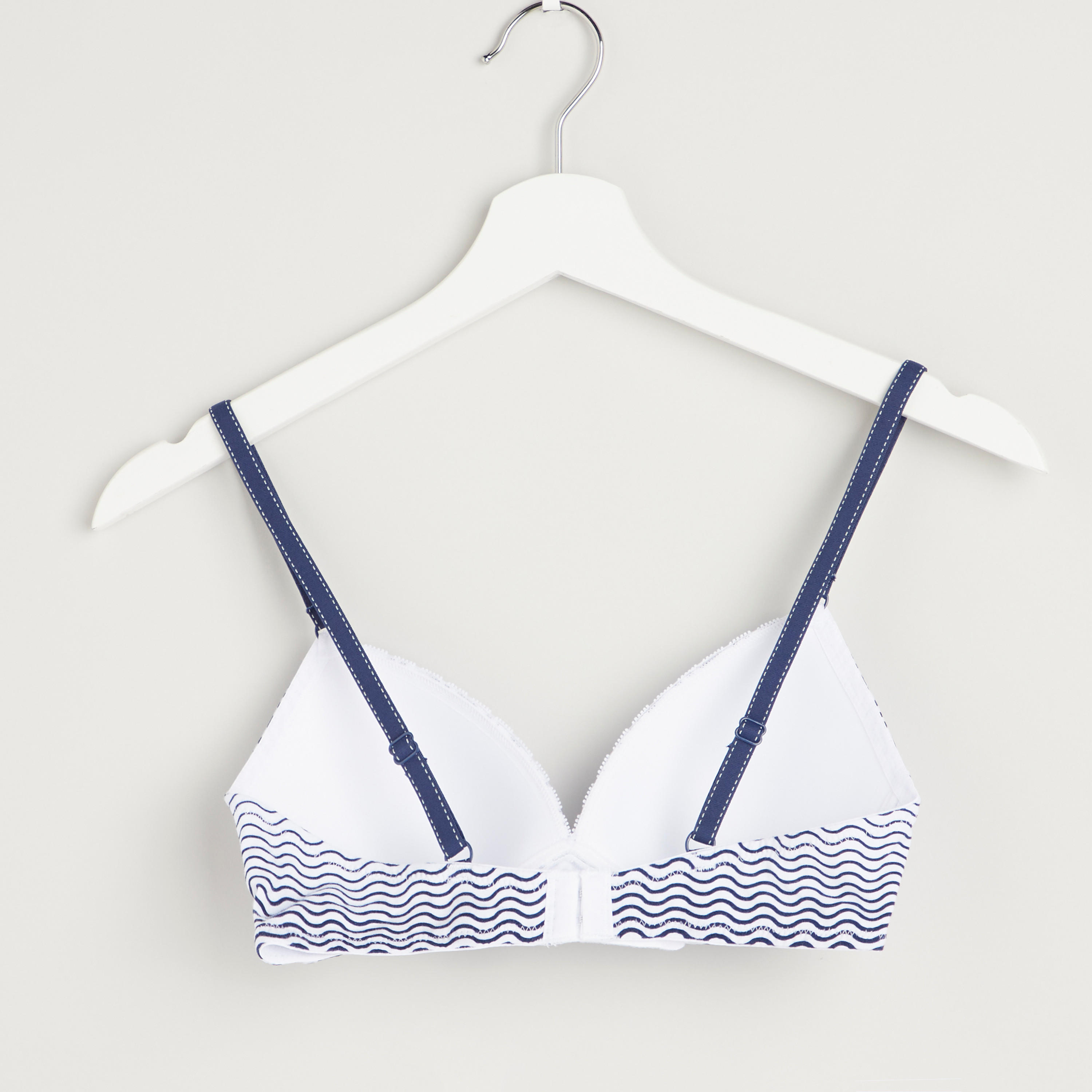 صدريّة تيشيرت متنوعة بمشبك إغلاق - طقم من قطعتين متنوعتين-women-clothing-lingerie-bras-image-3