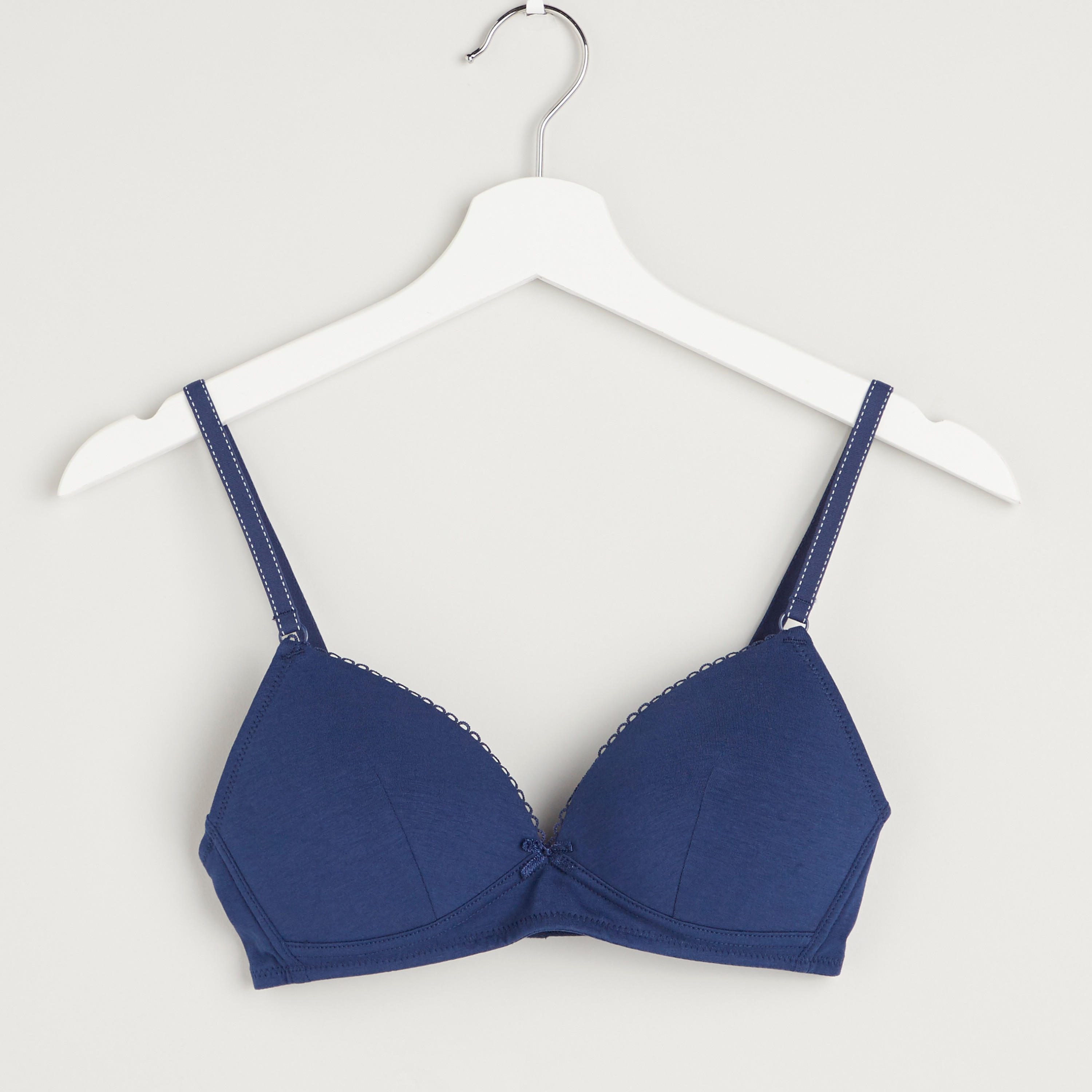 صدريّة تيشيرت متنوعة بمشبك إغلاق - طقم من قطعتين متنوعتين-women-clothing-lingerie-bras-image-4