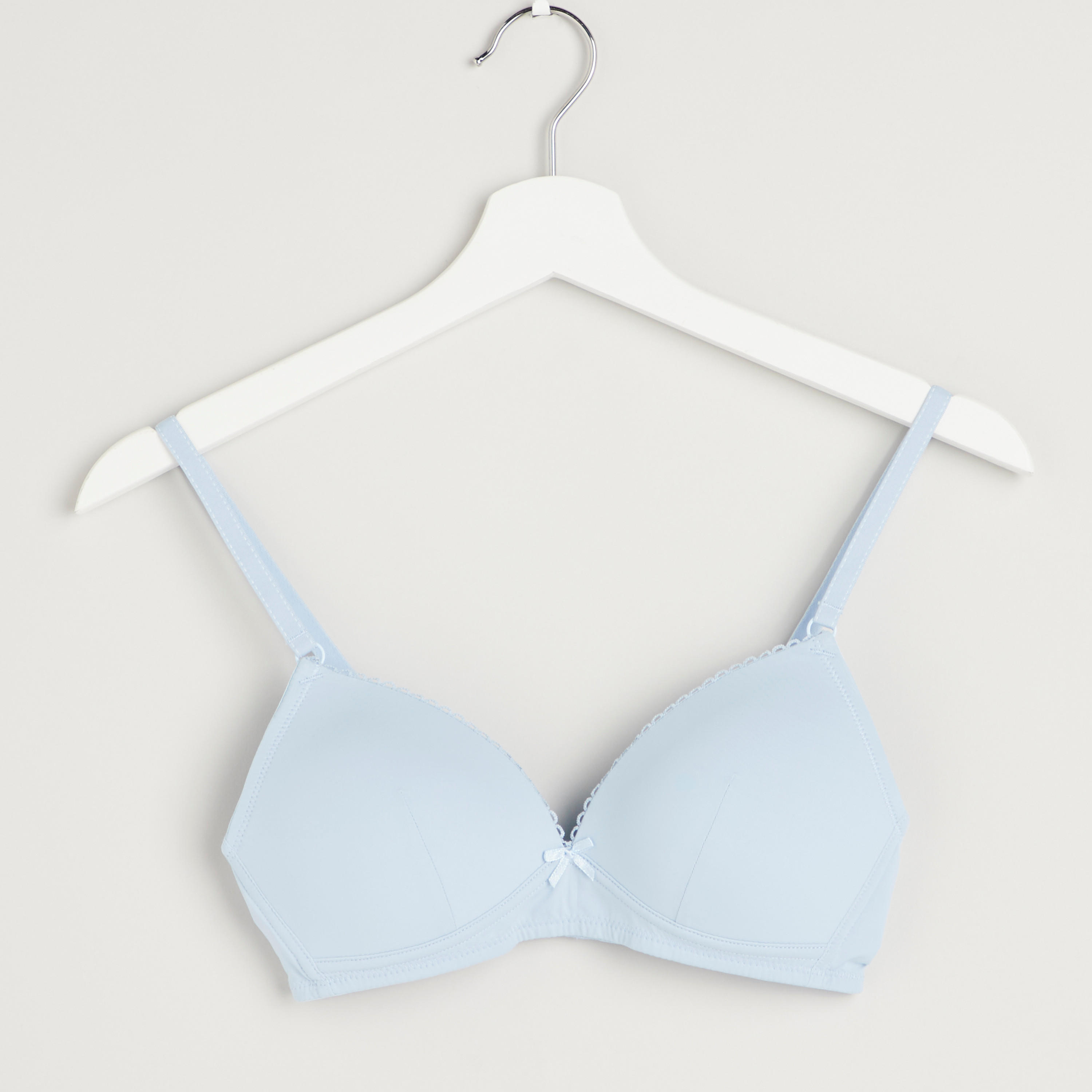صدريّة تيشيرت متنوعة بمشبك إغلاق - طقم من قطعتين متنوعتين-women-clothing-lingerie-bras-image-2