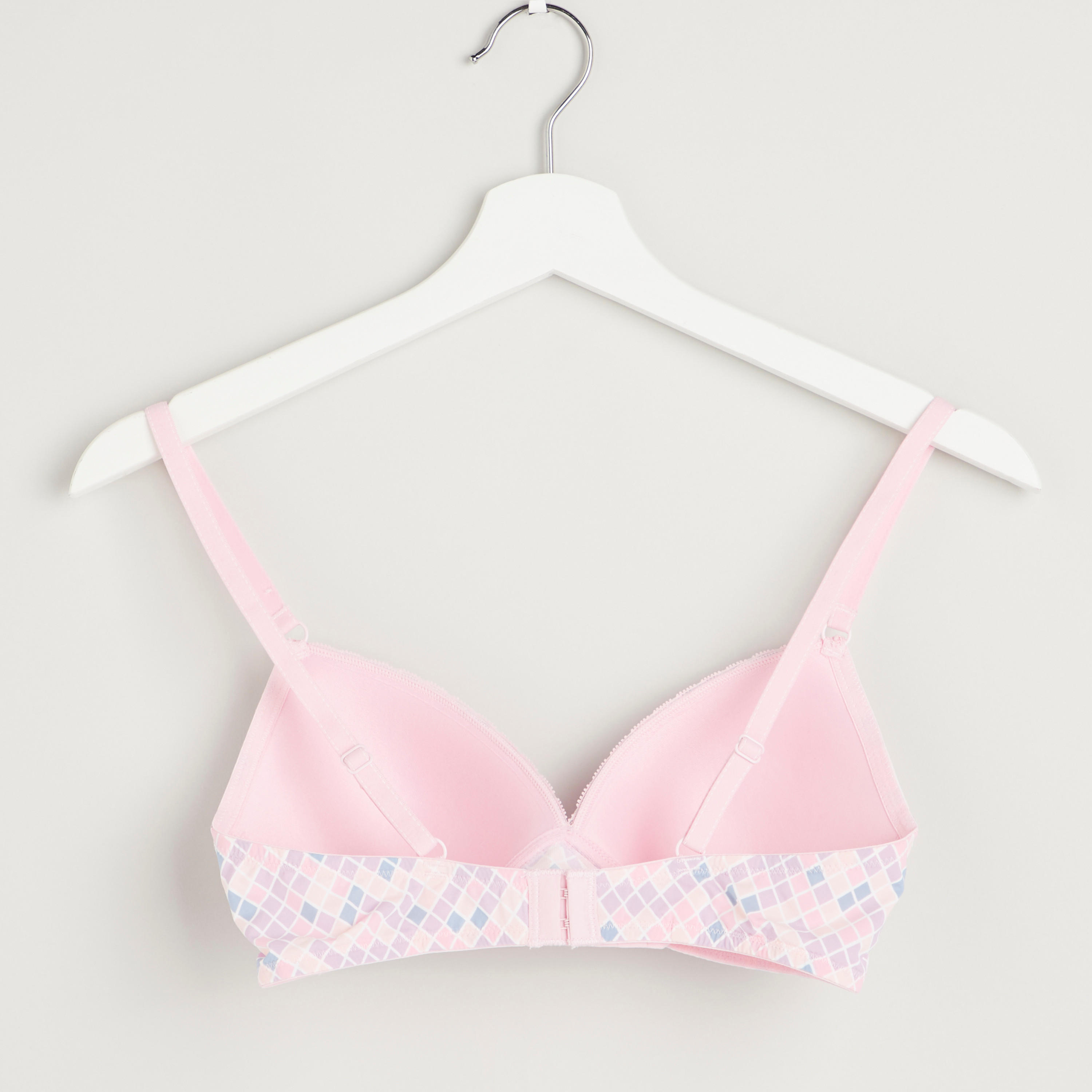 صدريّة تيشيرت متنوعة بمشبك إغلاق - طقم من قطعتين متنوعتين-women-clothing-lingerie-bras-image-5