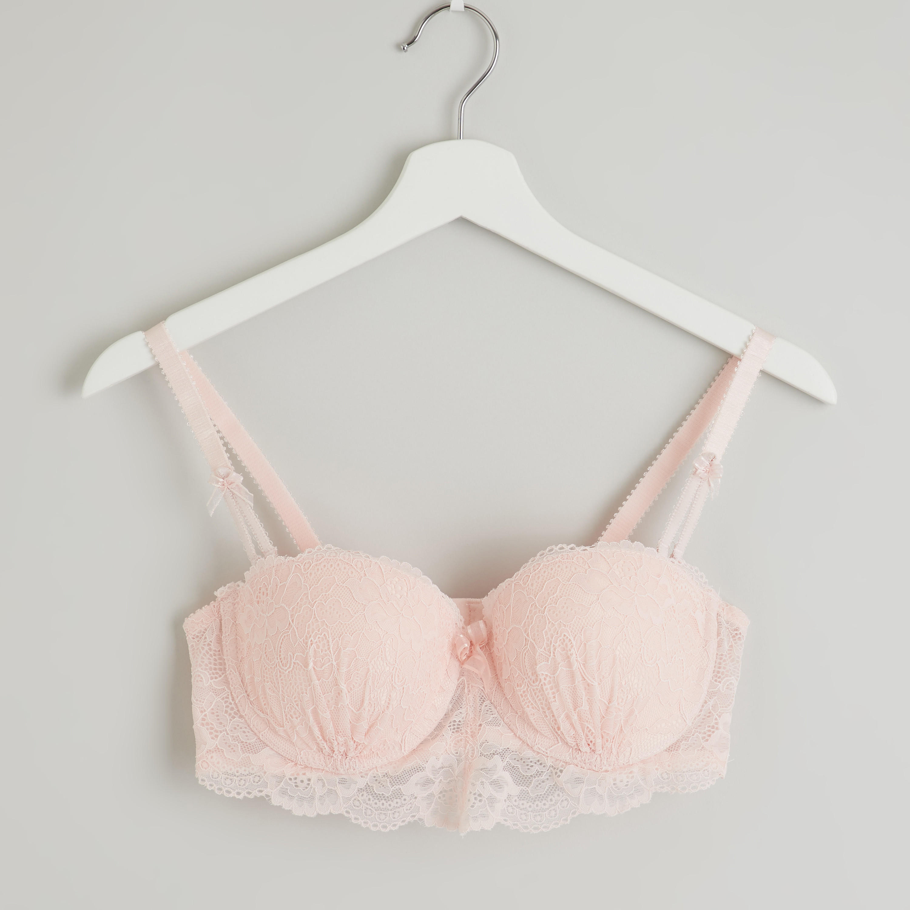 Lace Padded Balconette Bra with Hipster Briefs-women-clothing-lingerie-lingeriesets-image-2