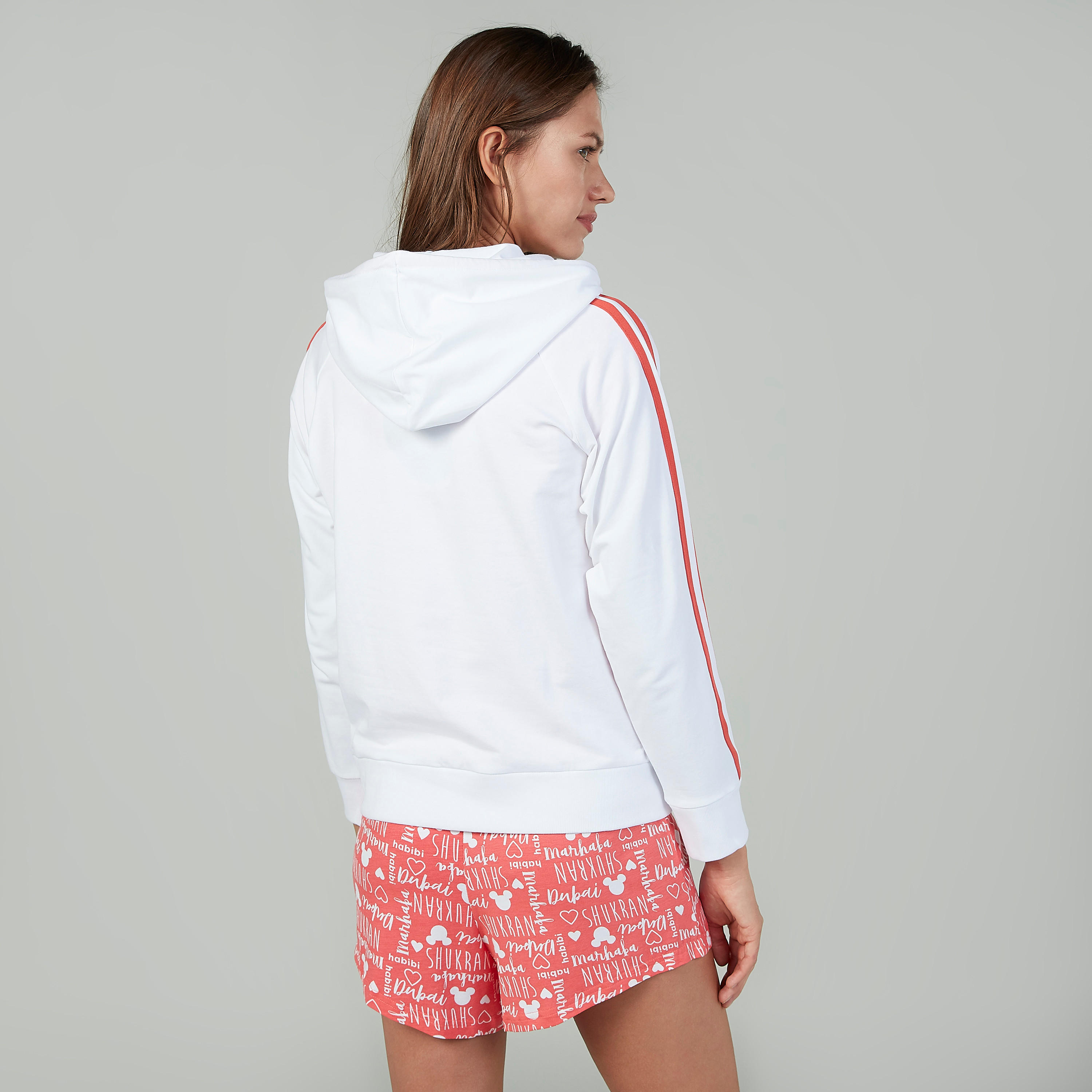 سويت شيرت بقبّعة وأكمام طويلة وطبعات ميكي ماوس-women-clothing-nightwear-pyjamas-tops-image-4