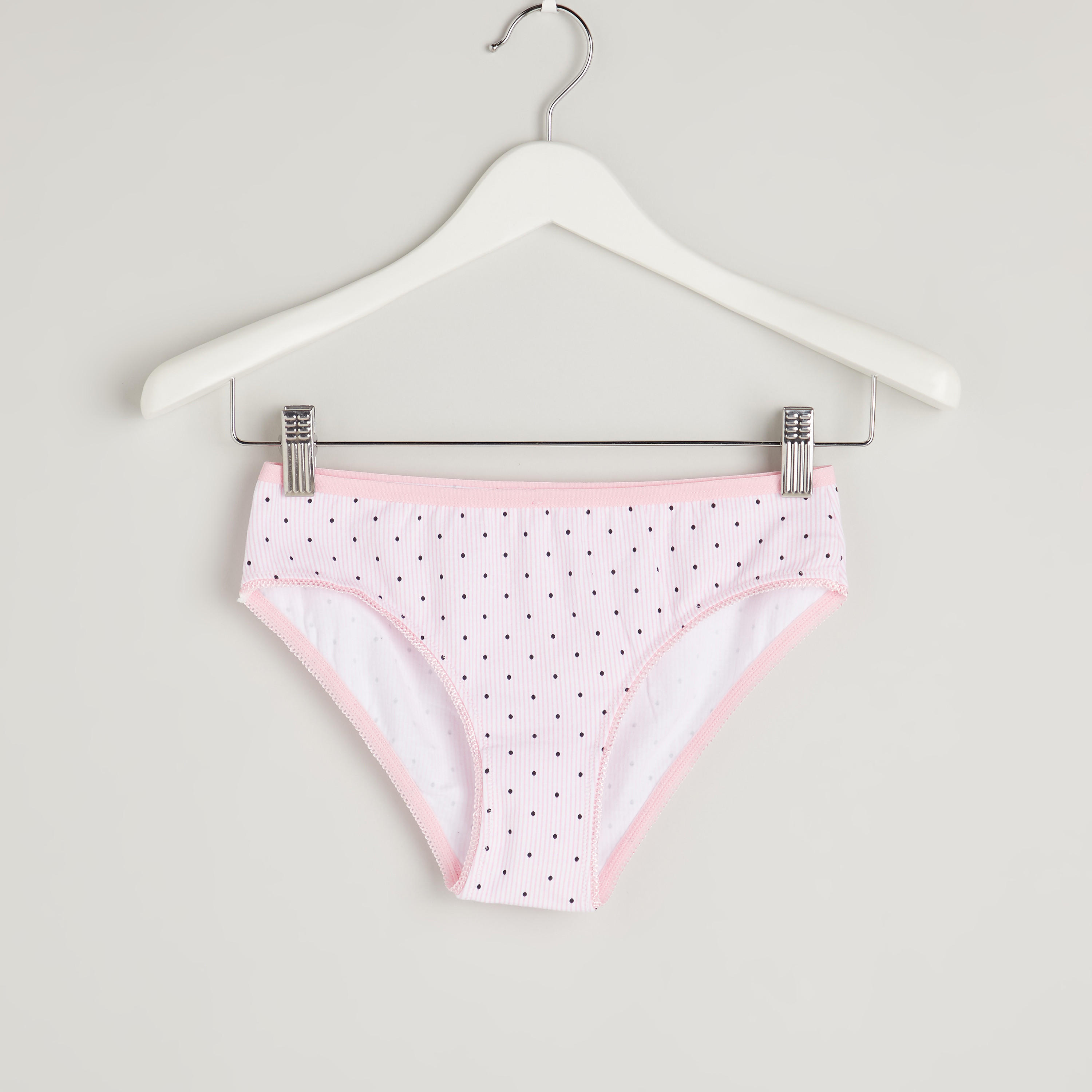سراويل داخلية بخصر مطاطي وطبعات-women-clothing-lingerie-panties-image-1