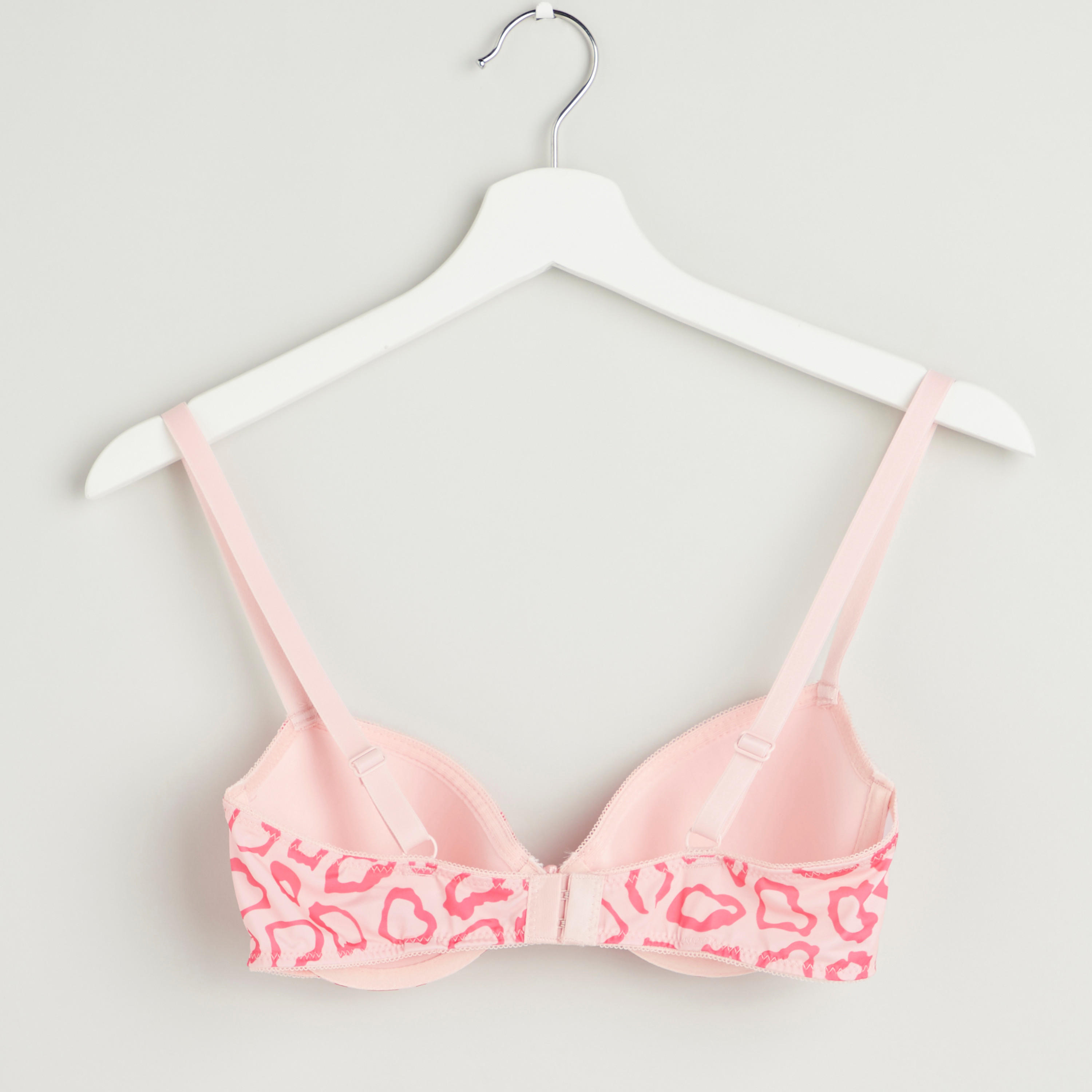 صدرية تيشيرت مبطنة بخطّافة إغلاق وطبعات-women-clothing-lingerie-bras-image-2