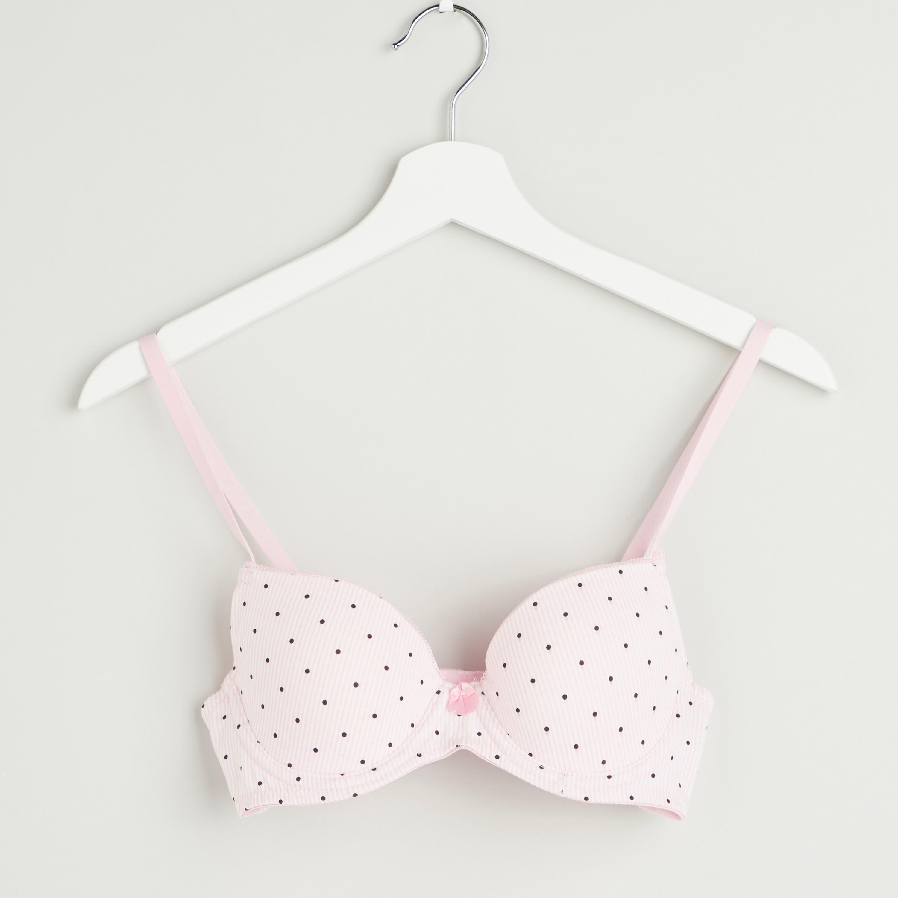 صدرية تيشيرت مبطنة بخطّافة إغلاق وطبعات-women-clothing-lingerie-bras-image-1