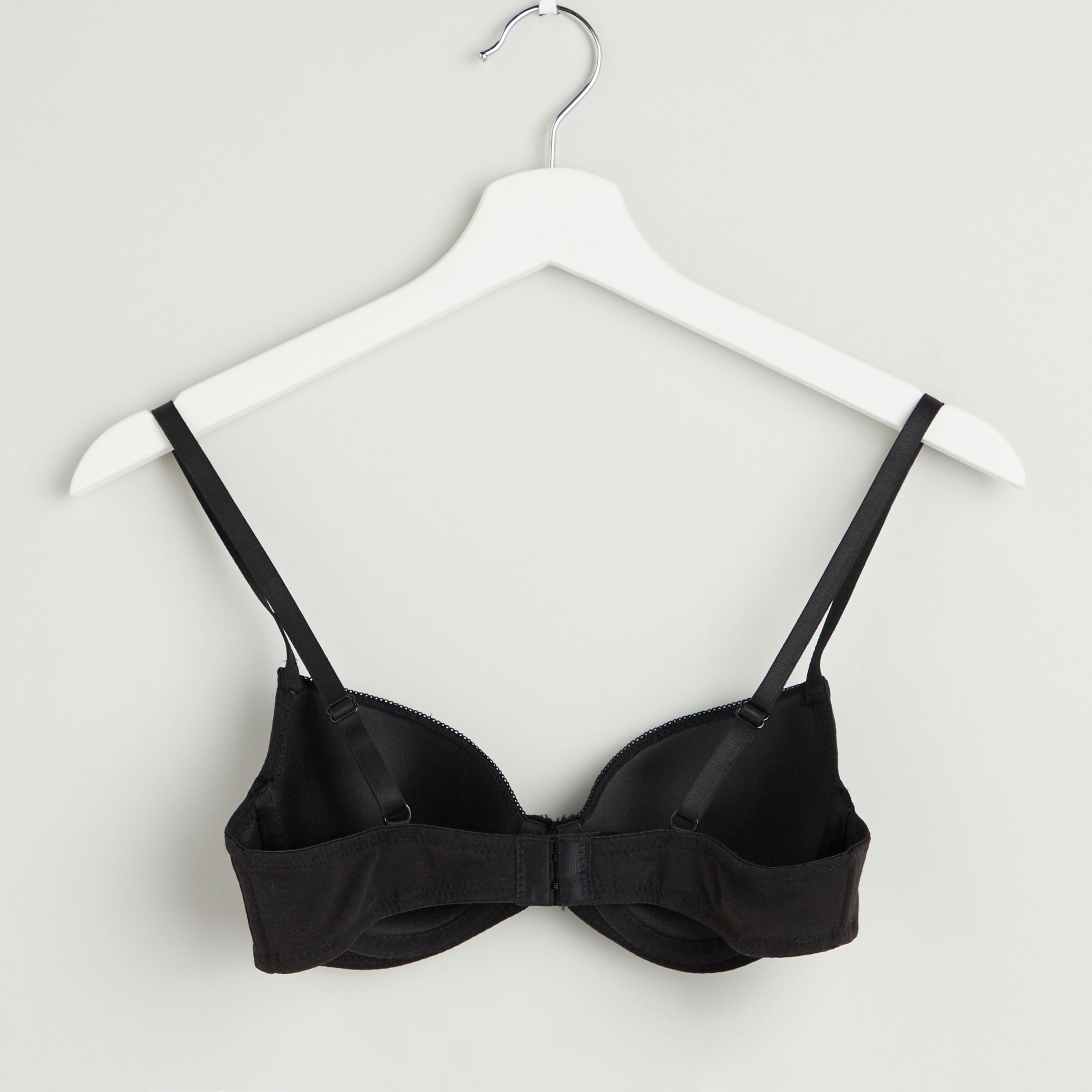 صدريّة بلانج سادة مبطّنة بخطّاف إغلاق-women-clothing-lingerie-bras-image-1