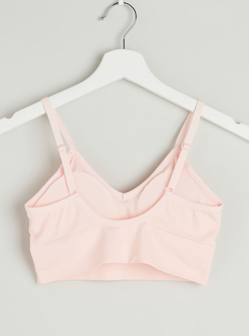 صدريّة سادة مبطّنة بحمّالات قابلة للتعديل - طقم من قطعتين-women-clothing-lingerie-bras-image-3