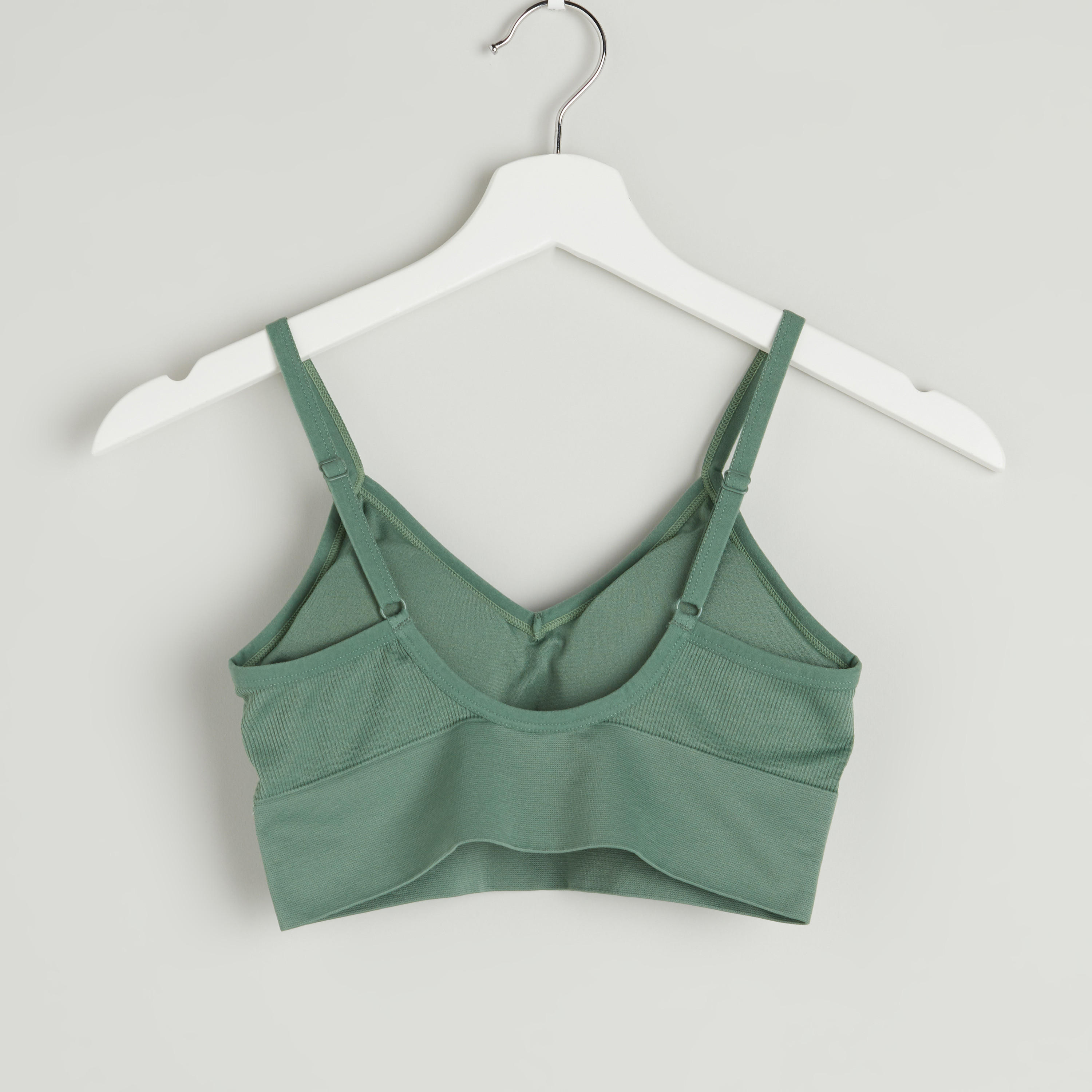 صدريّة سادة مبطّنة بحمّالات قابلة للتعديل - طقم من قطعتين-women-clothing-lingerie-bras-image-1