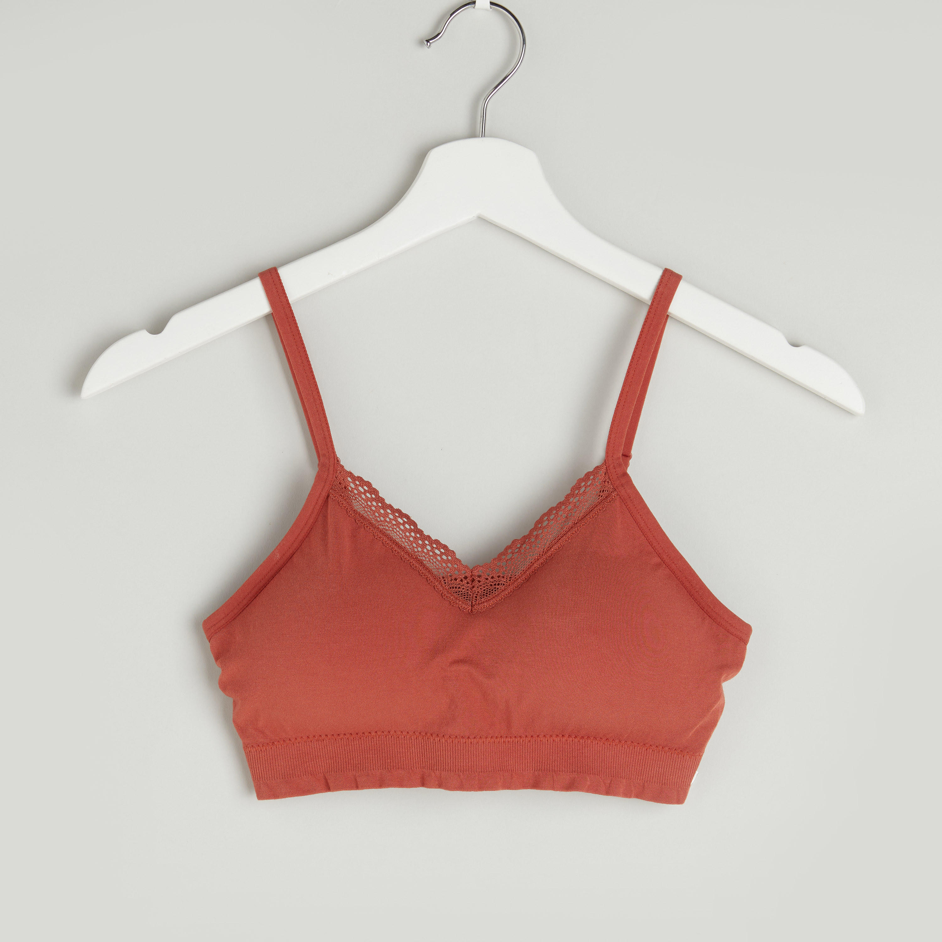صدريّة مبطنة سادة بحمّالات قابلة للتعديل - طقم من قطعتين-women-clothing-lingerie-bras-image-4