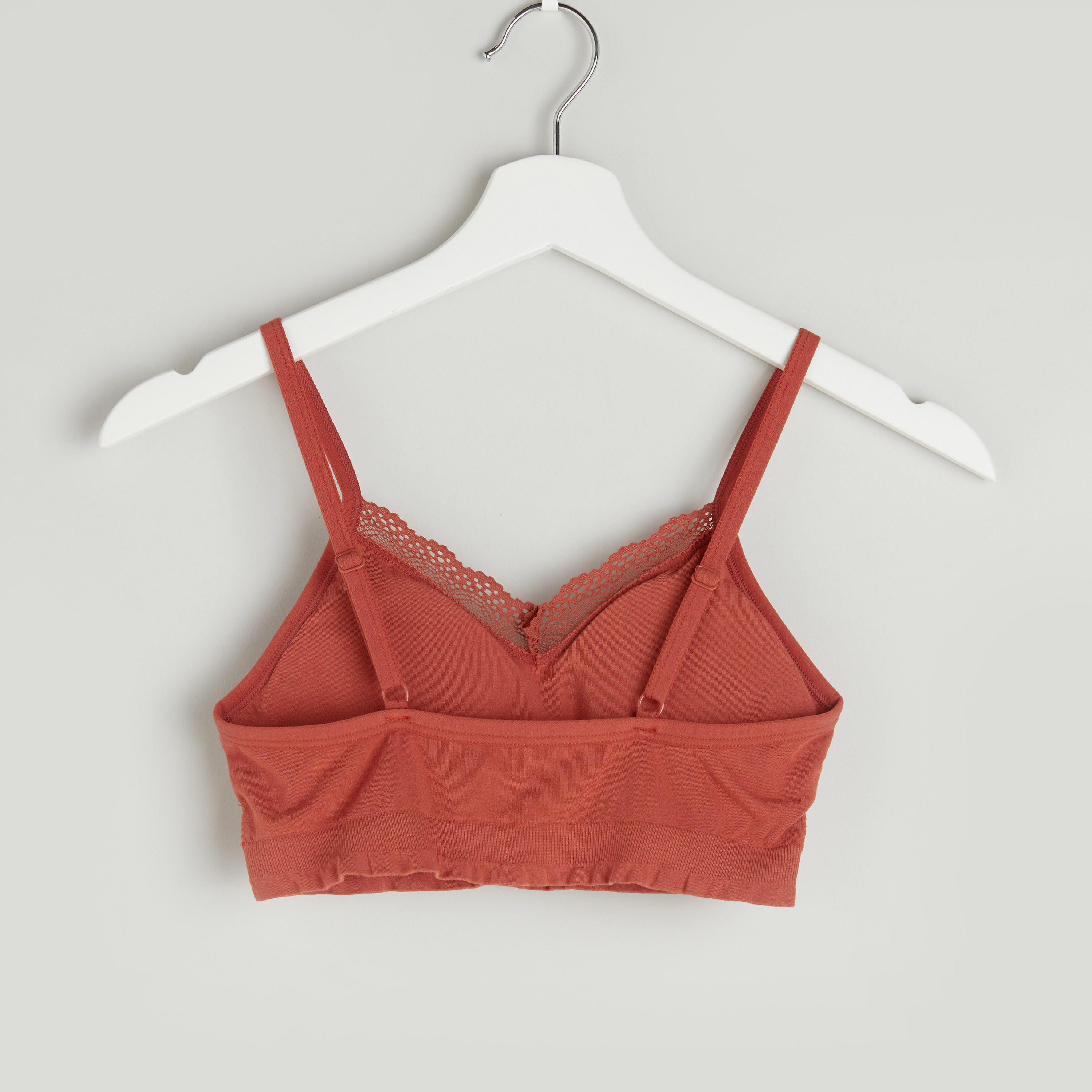 صدريّة مبطنة سادة بحمّالات قابلة للتعديل - طقم من قطعتين-women-clothing-lingerie-bras-image-3