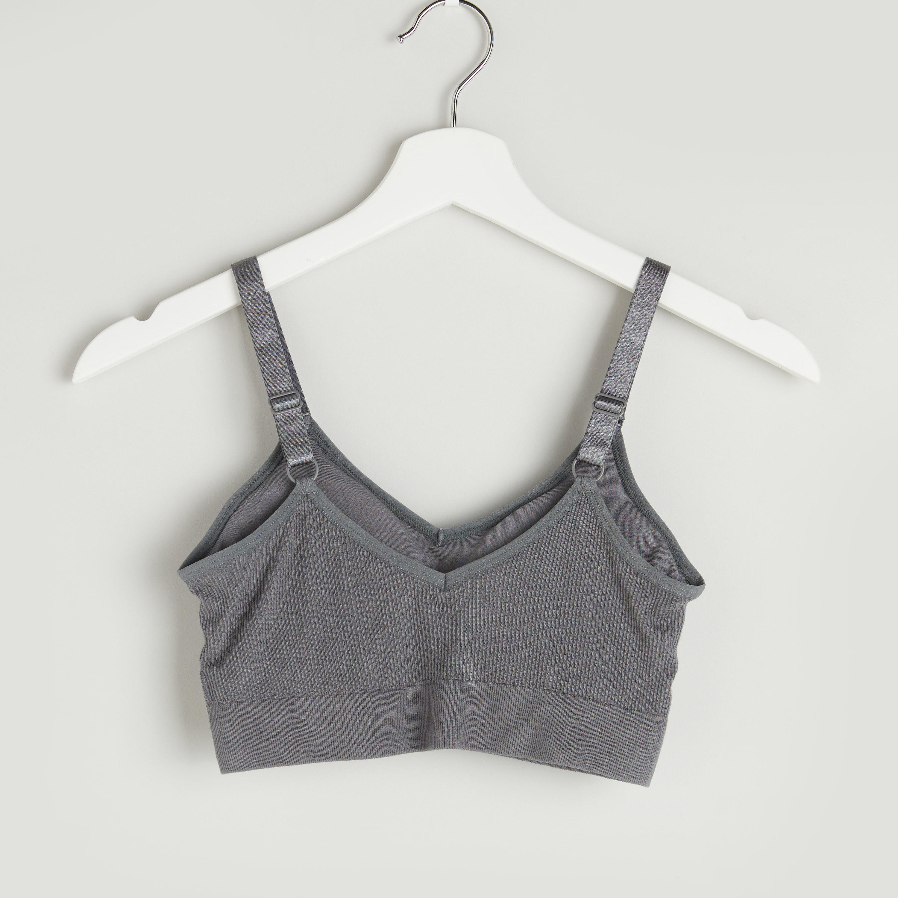 Set of 2 - Plain Padded Bra with Spaghetti Straps-women-clothing-lingerie-bras-image-5