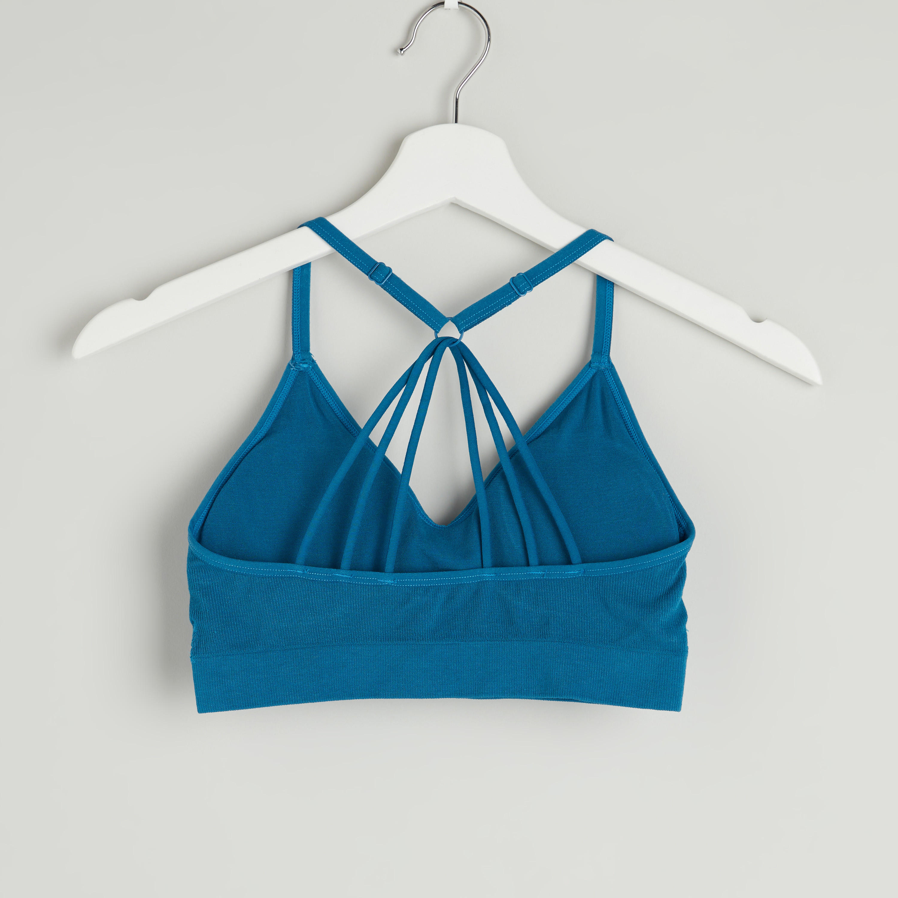 Set of 2 - Plain Padded Sports Bra with Adjustable Straps-women-clothing-lingerie-bras-image-5