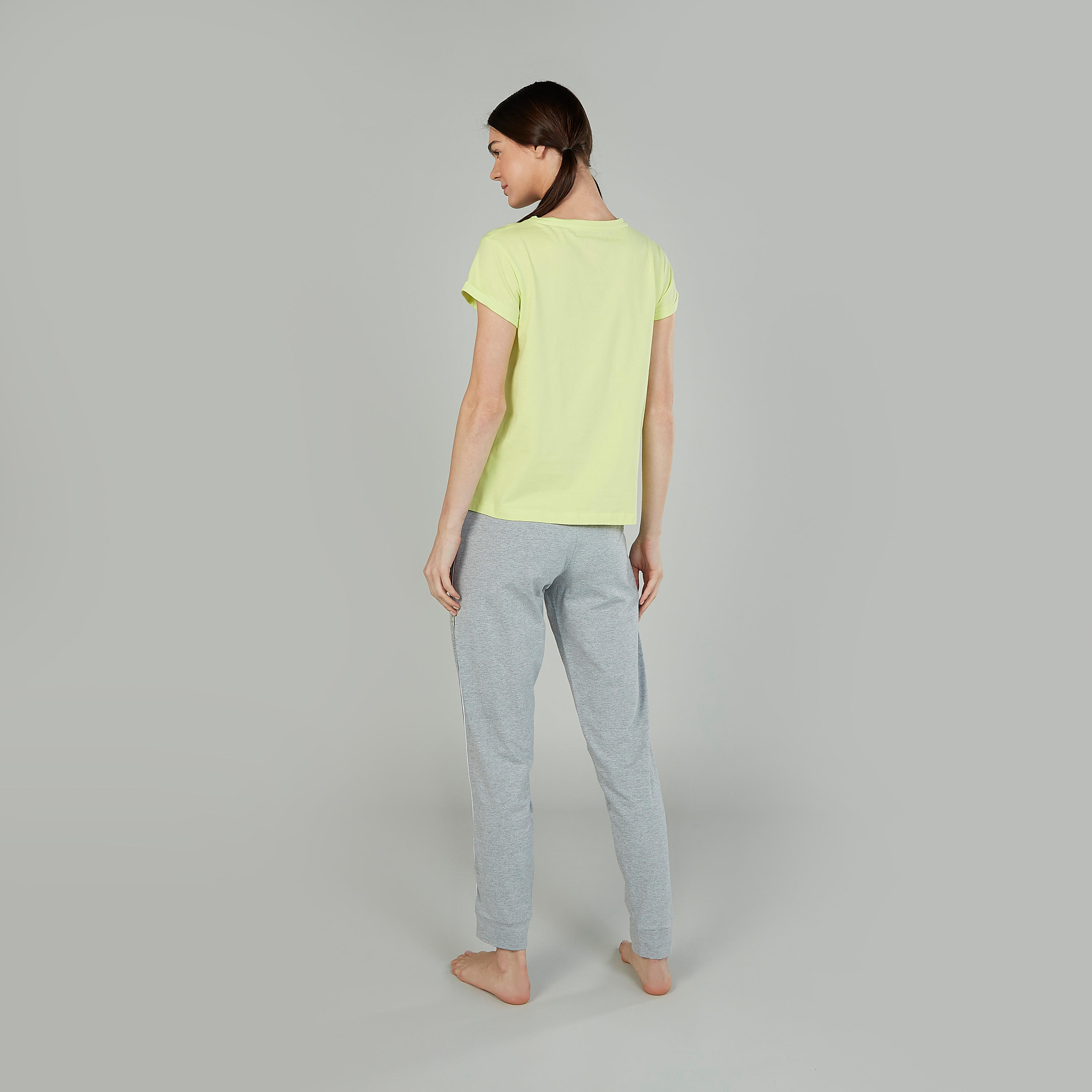 Printed Round Neck T-shirt with Full Length Jog Pants-women-clothing-nightwear-pyjamas-longsets-image-2