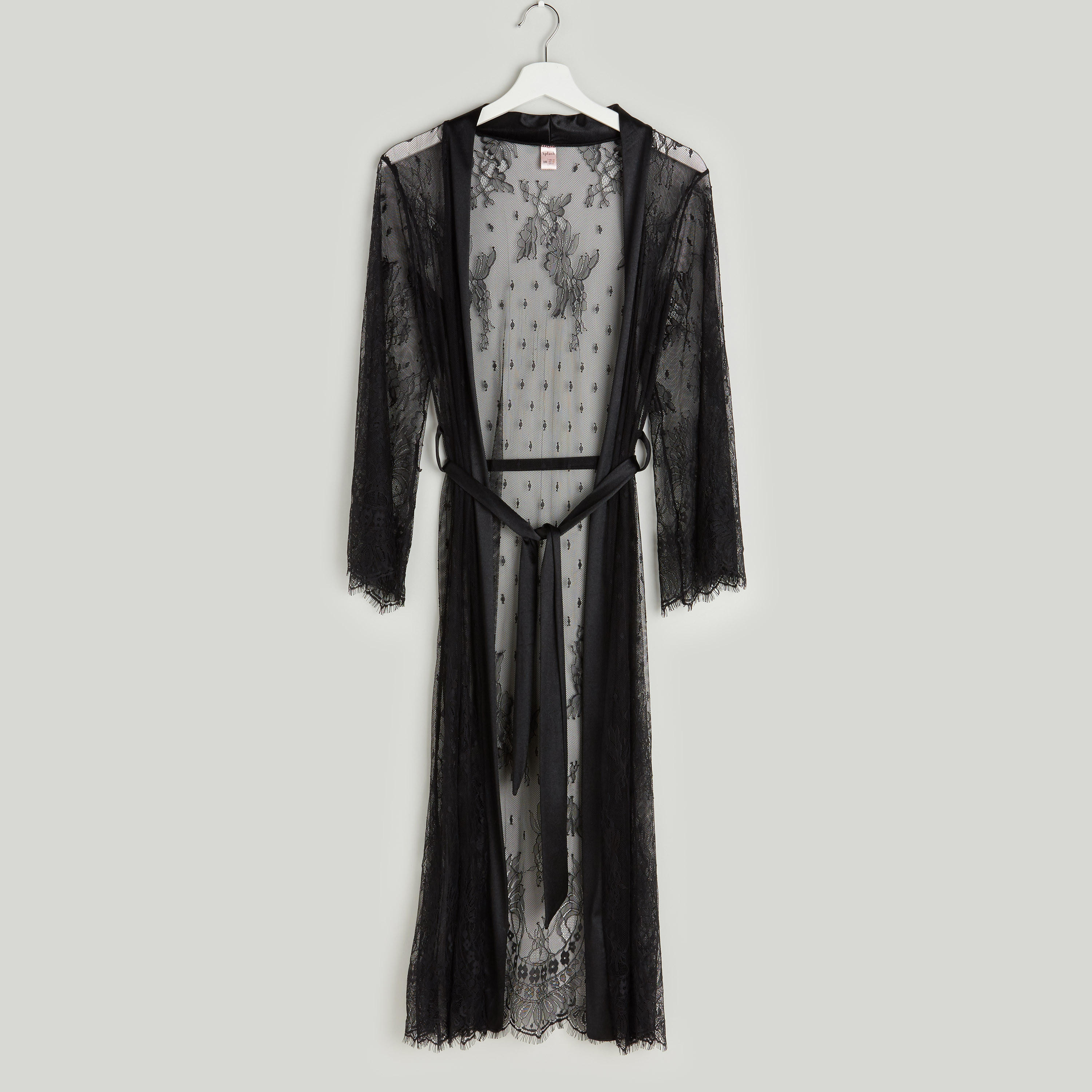 طقم ملابس نوم دانتيل - من 3 قطع-women-clothing-nightwear-pyjamas-longsets-image-3