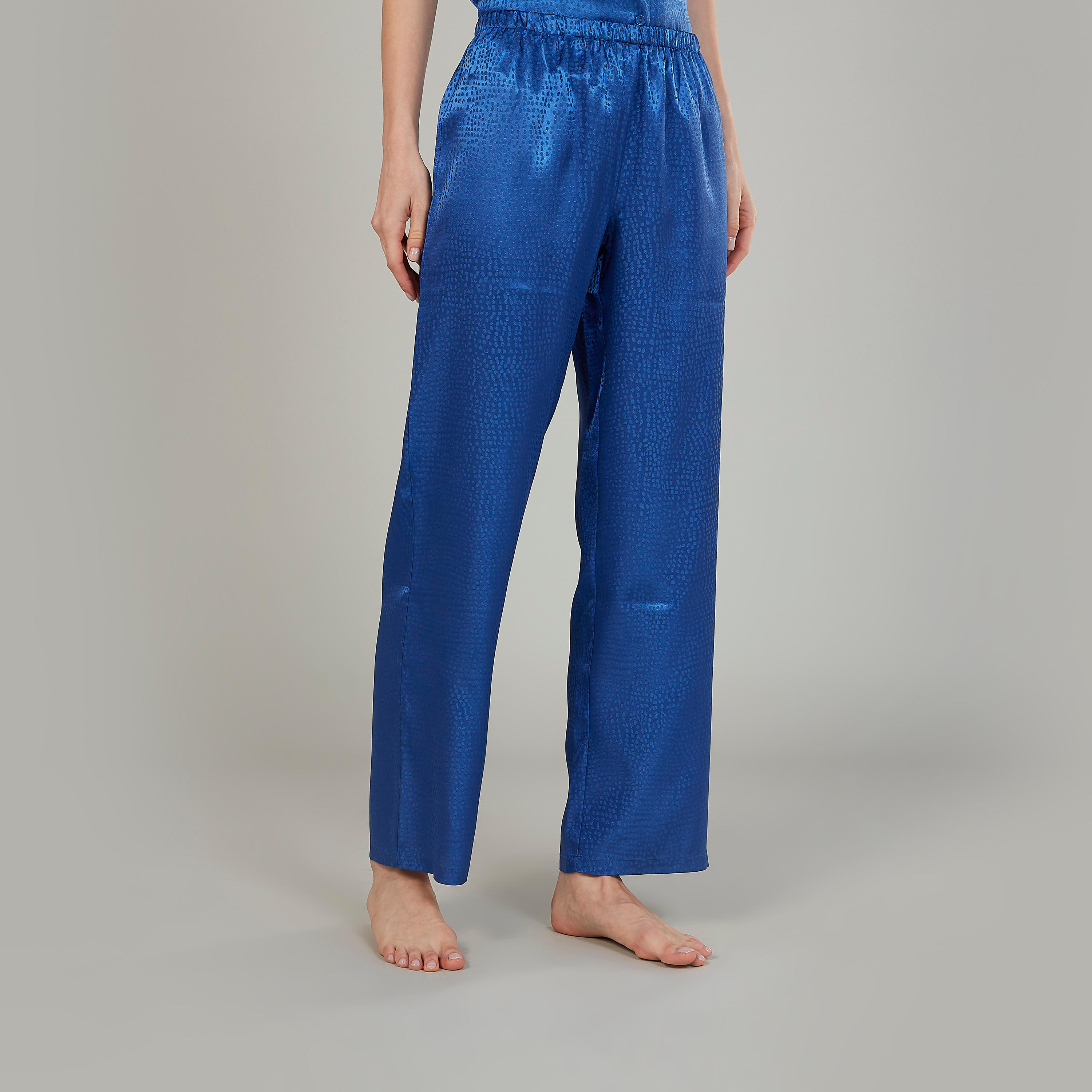 Printed Short Sleeves Shirt and Full Length Pyjama Set-women-clothing-nightwear-pyjamas-longsets-image-5