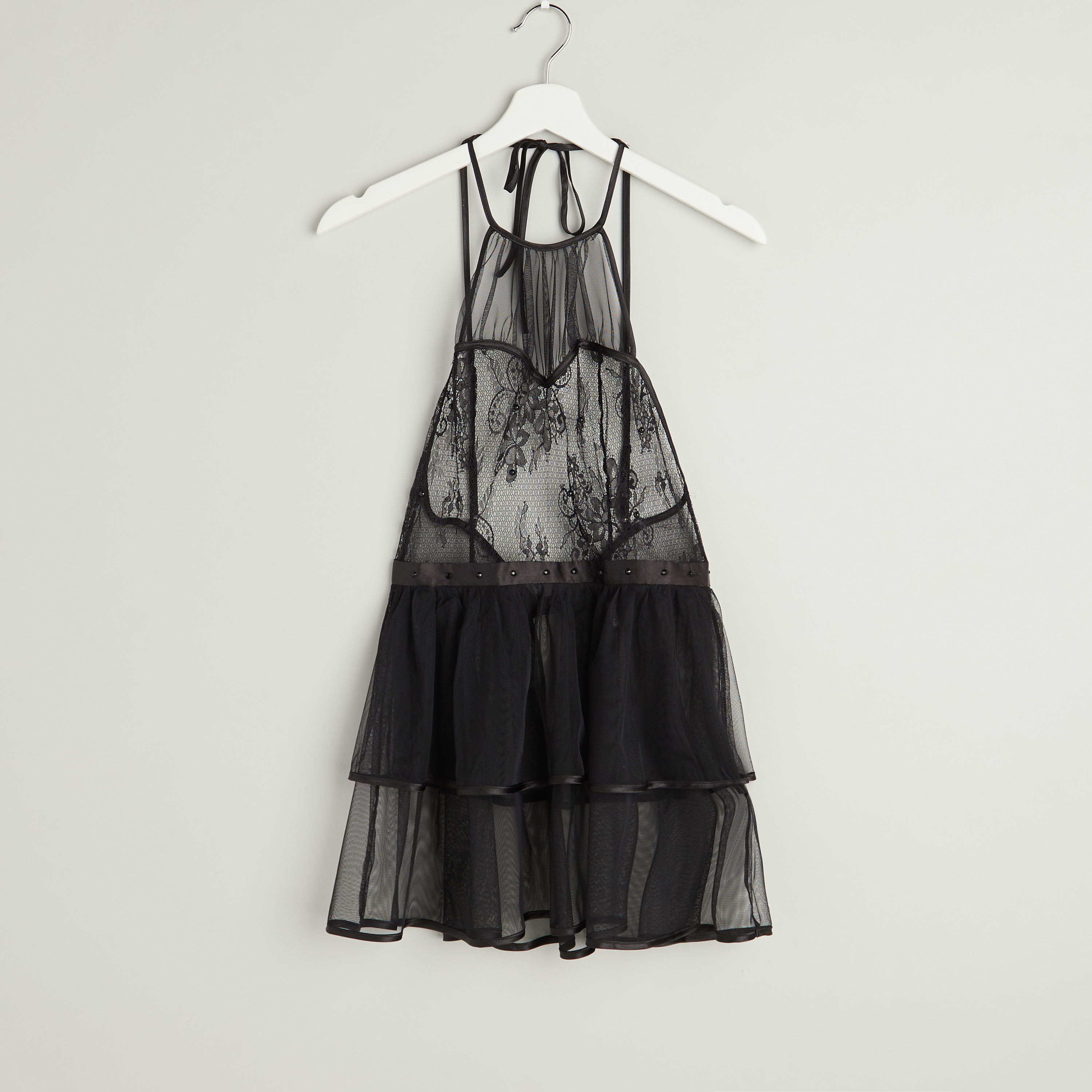قميص نوم دون أكمام بطبعات مع ثونغ-women-clothing-lingerie-babydollsandbodysuits-image-2
