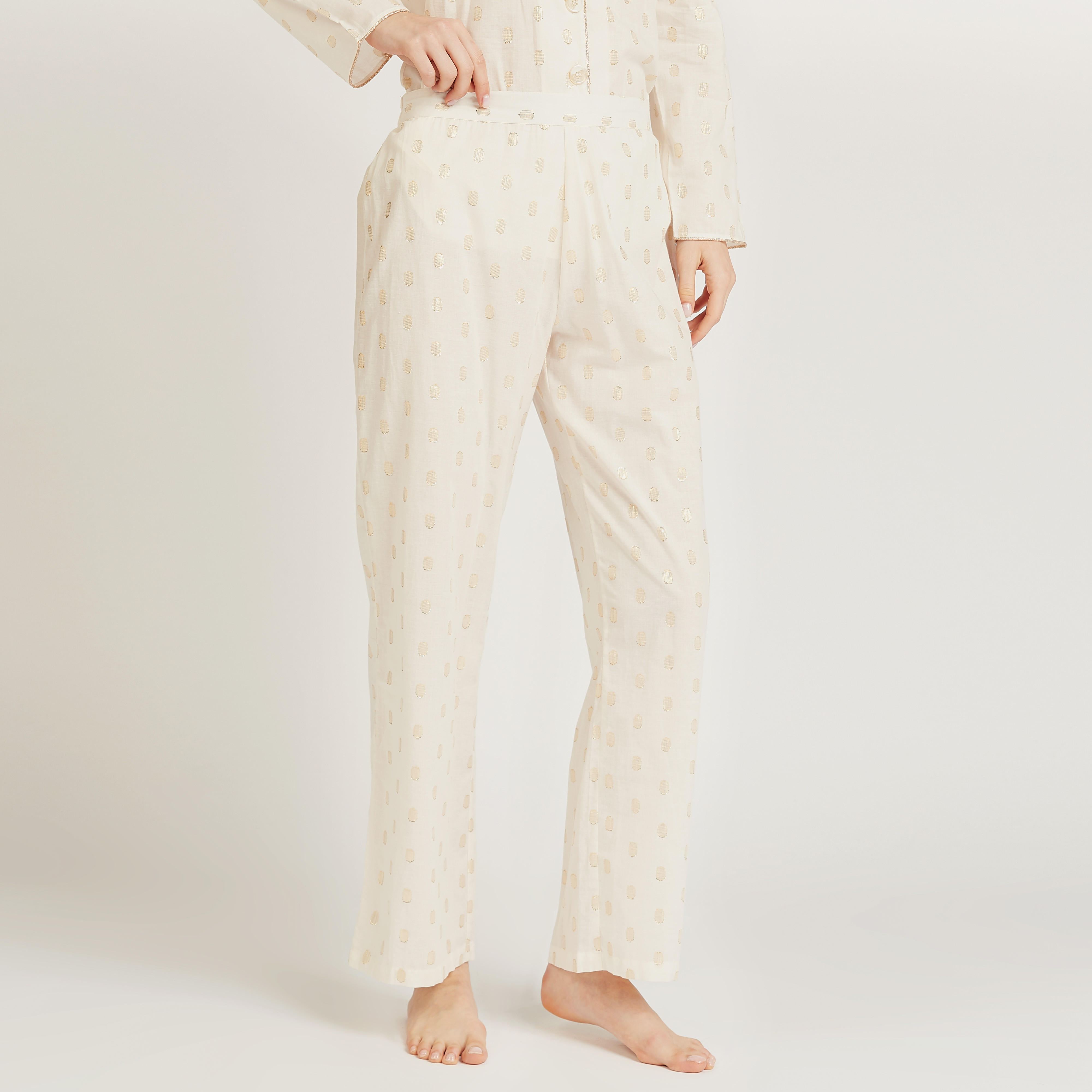 طقم بنطلون بيجاما طويل وقميص بأكمام طويلة وطبعات-women-clothing-nightwear-pyjamas-longsets-image-5