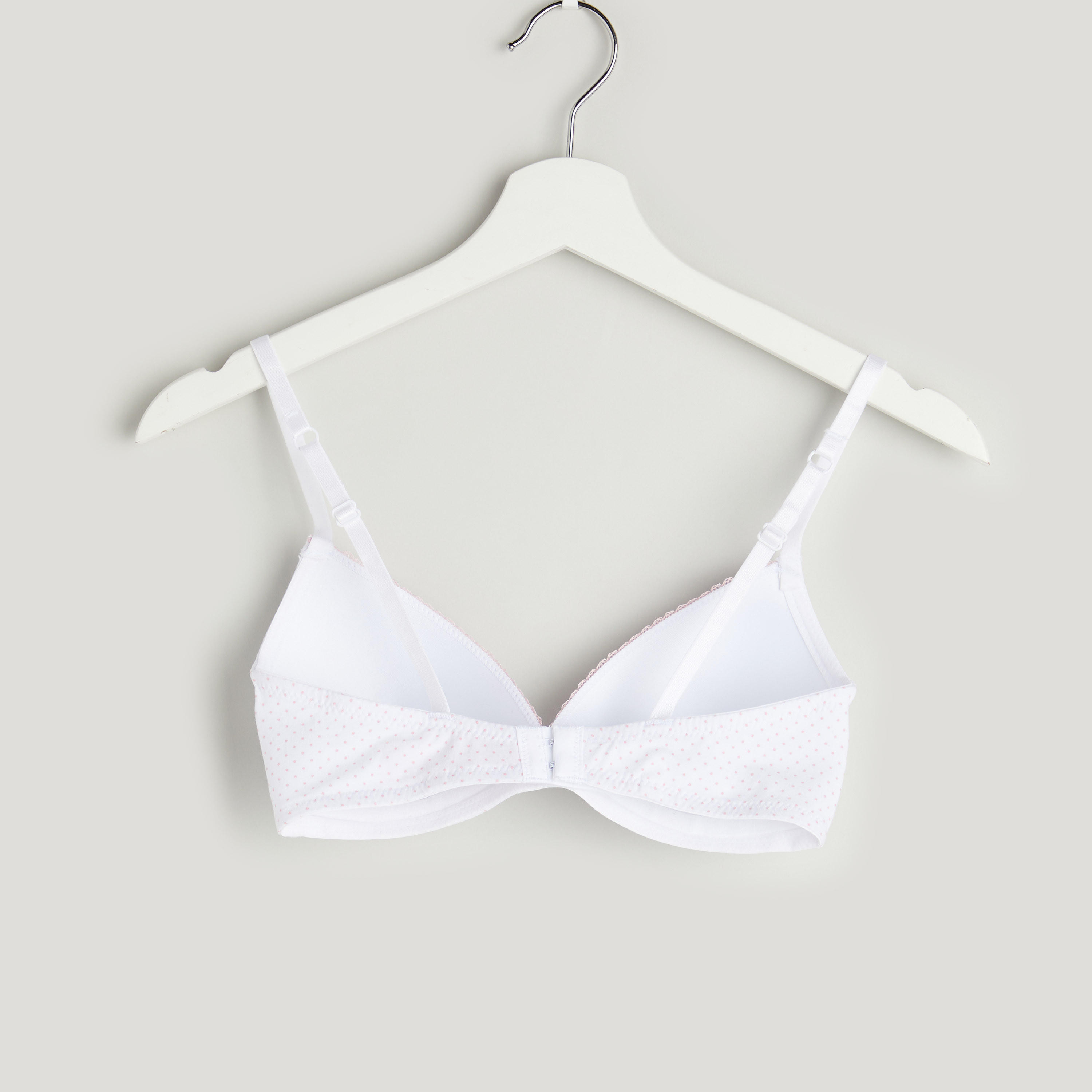 صدريّة تيشيرت مبطنة متنوعة بمشبك إغلاق - طقم من قطعتين متنوعتين-women-clothing-lingerie-bras-image-3