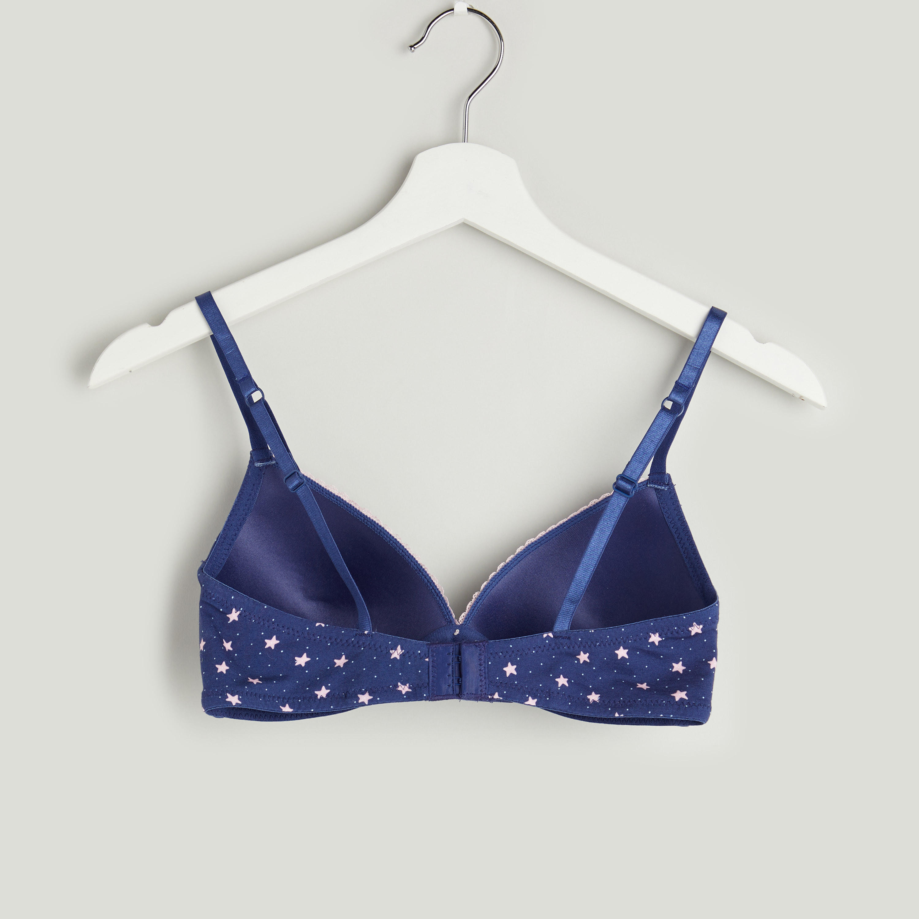 صدريّة تيشيرت مبطنة متنوعة بمشبك إغلاق - طقم من قطعتين متنوعتين-women-clothing-lingerie-bras-image-5