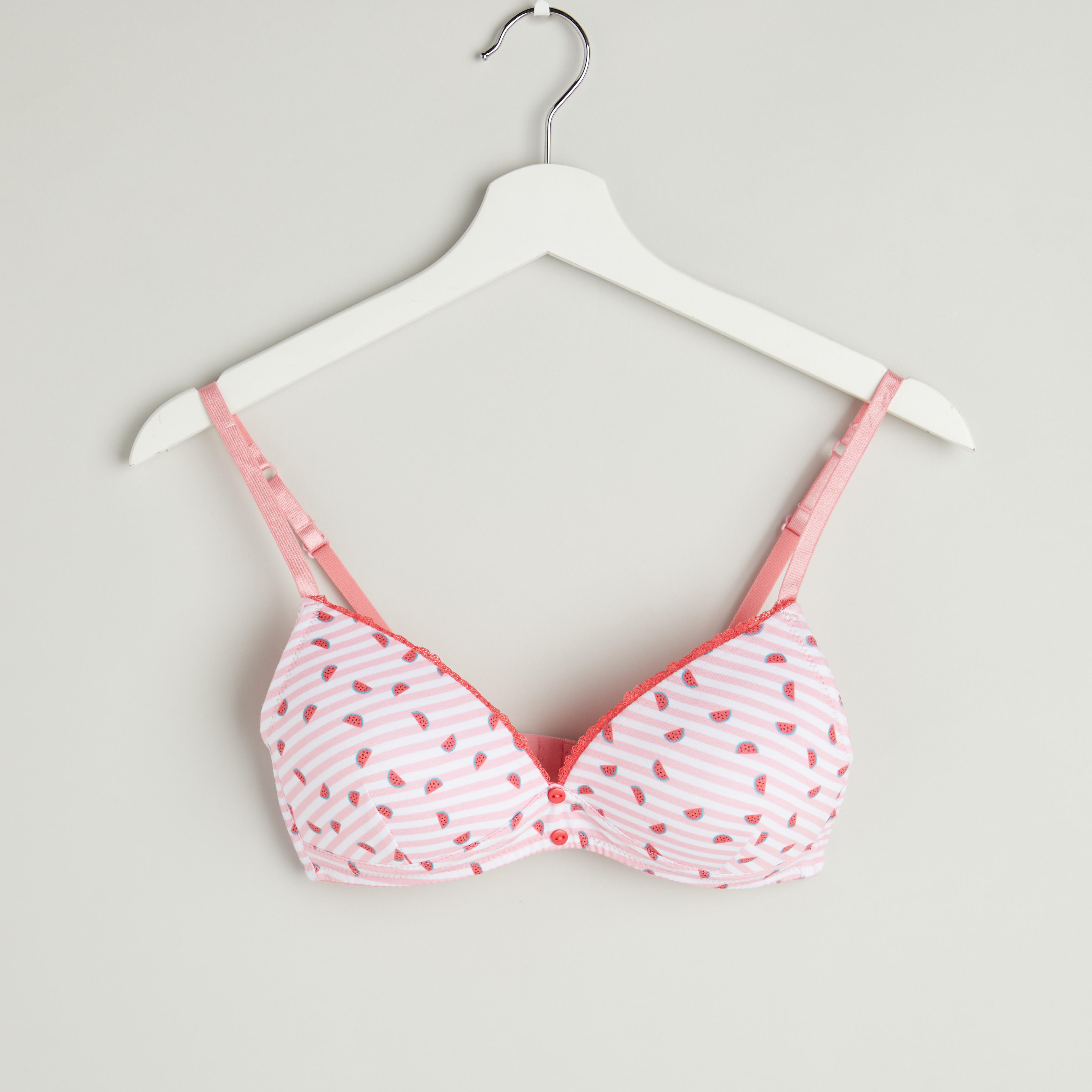 Set of 2 - Assorted Padded T-shirt Bra with Hook and Eye Closure-women-clothing-lingerie-bras-image-2