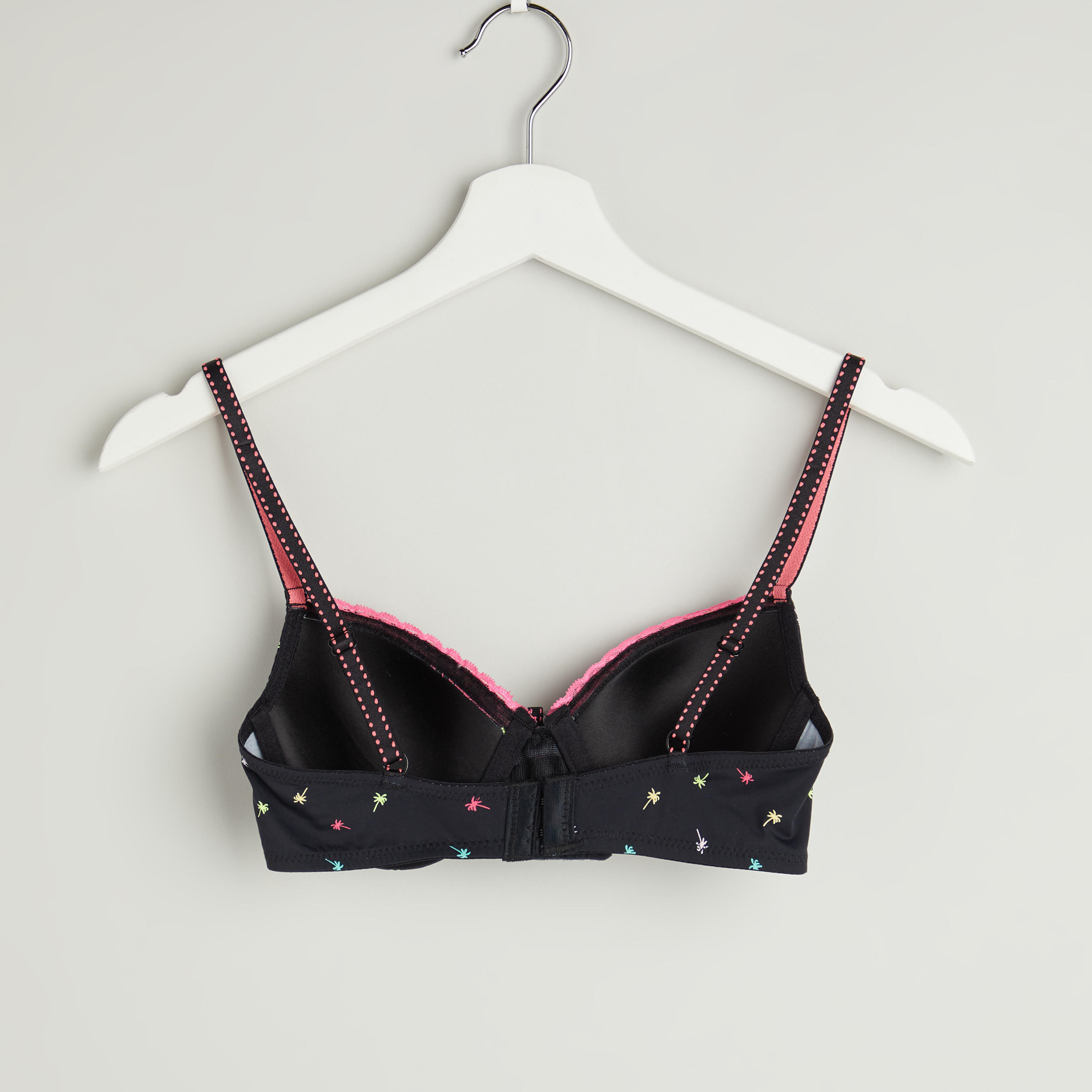 صدريّة تيشيرت متنوعة بمشبك إغلاق - طقم من قطعتين متنوعتين-women-clothing-lingerie-bras-image-3