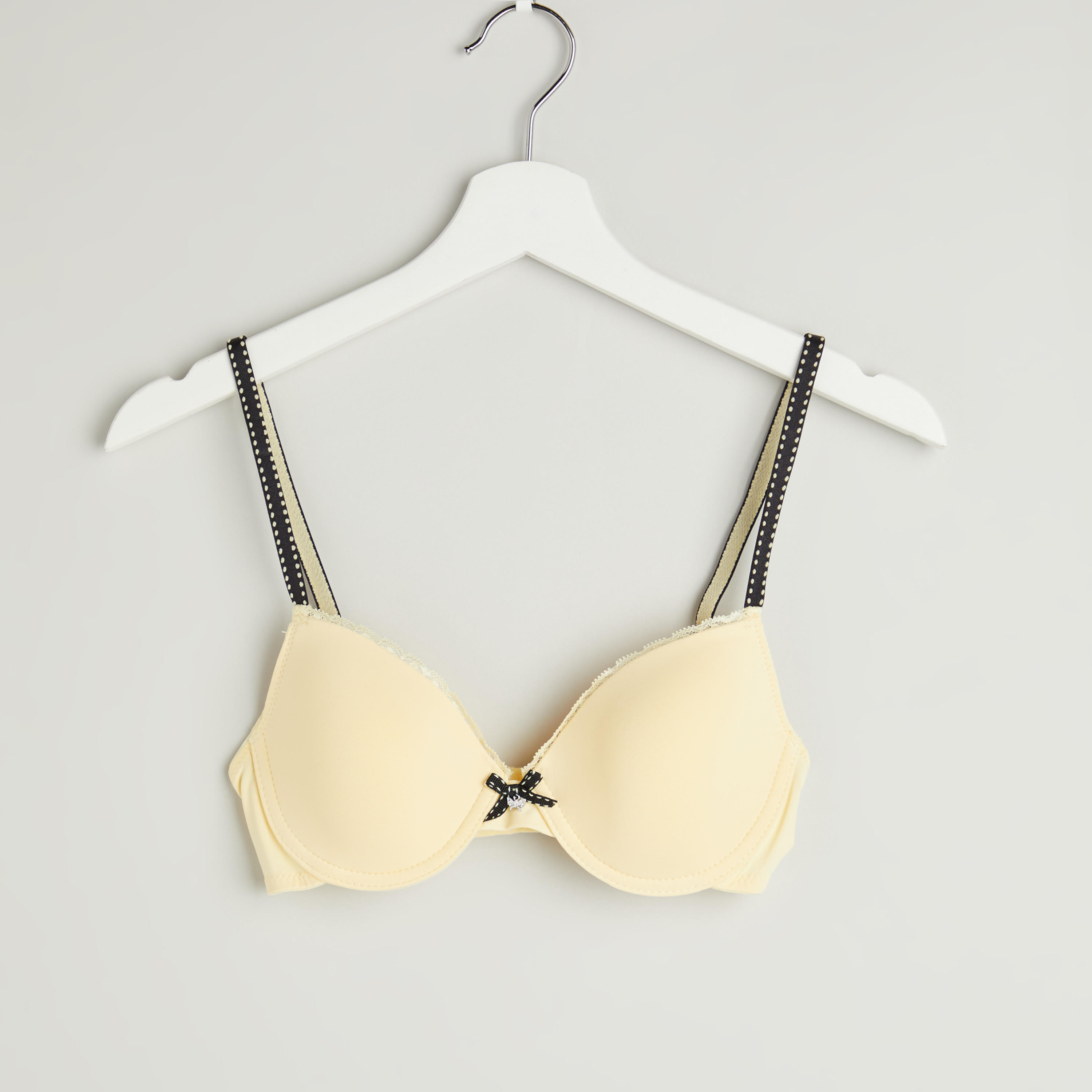 صدريّة تيشيرت متنوعة بمشبك إغلاق - طقم من قطعتين متنوعتين-women-clothing-lingerie-bras-image-4
