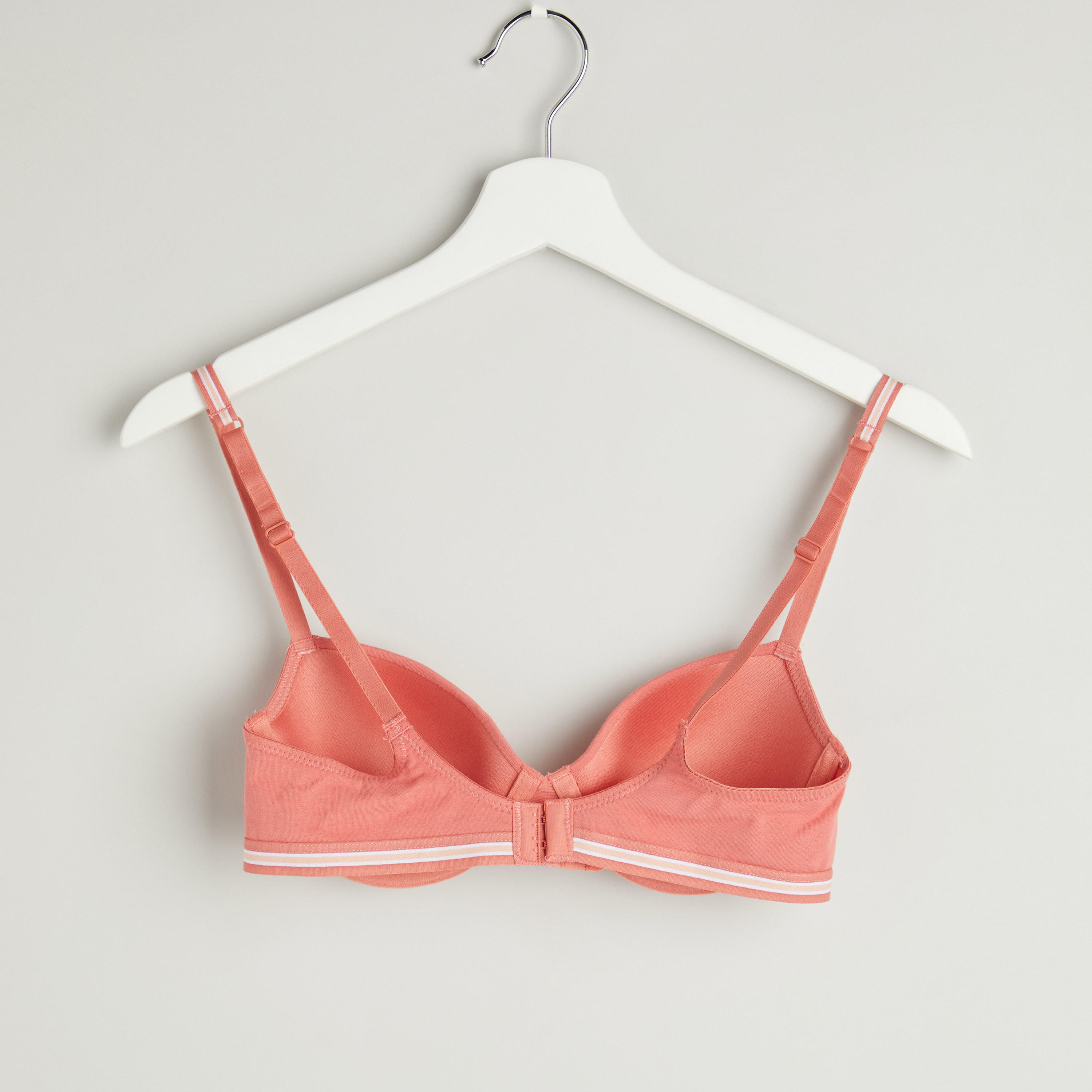 صدريّة تيشيرت متنوعة بمشبك إغلاق - طقم من قطعتين متنوعتين-women-clothing-lingerie-bras-image-3