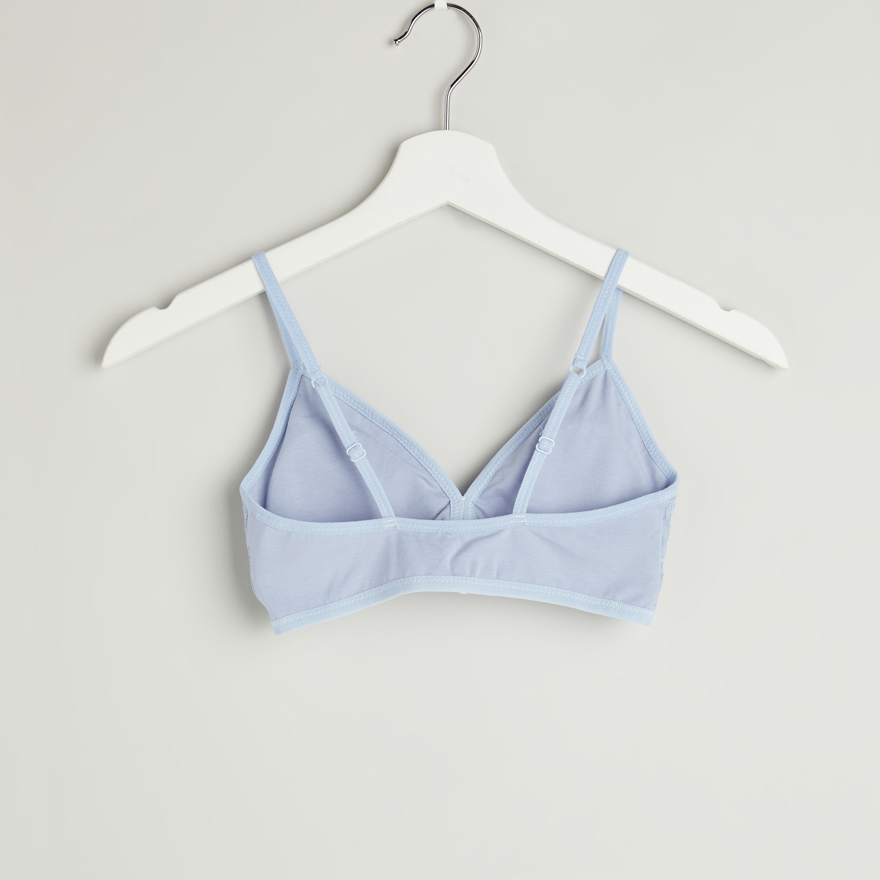 صدريّة تيشيرت ببطانة خفيفة وتفاصيل دانتيل - طقم من قطعتين-women-clothing-lingerie-bras-image-3