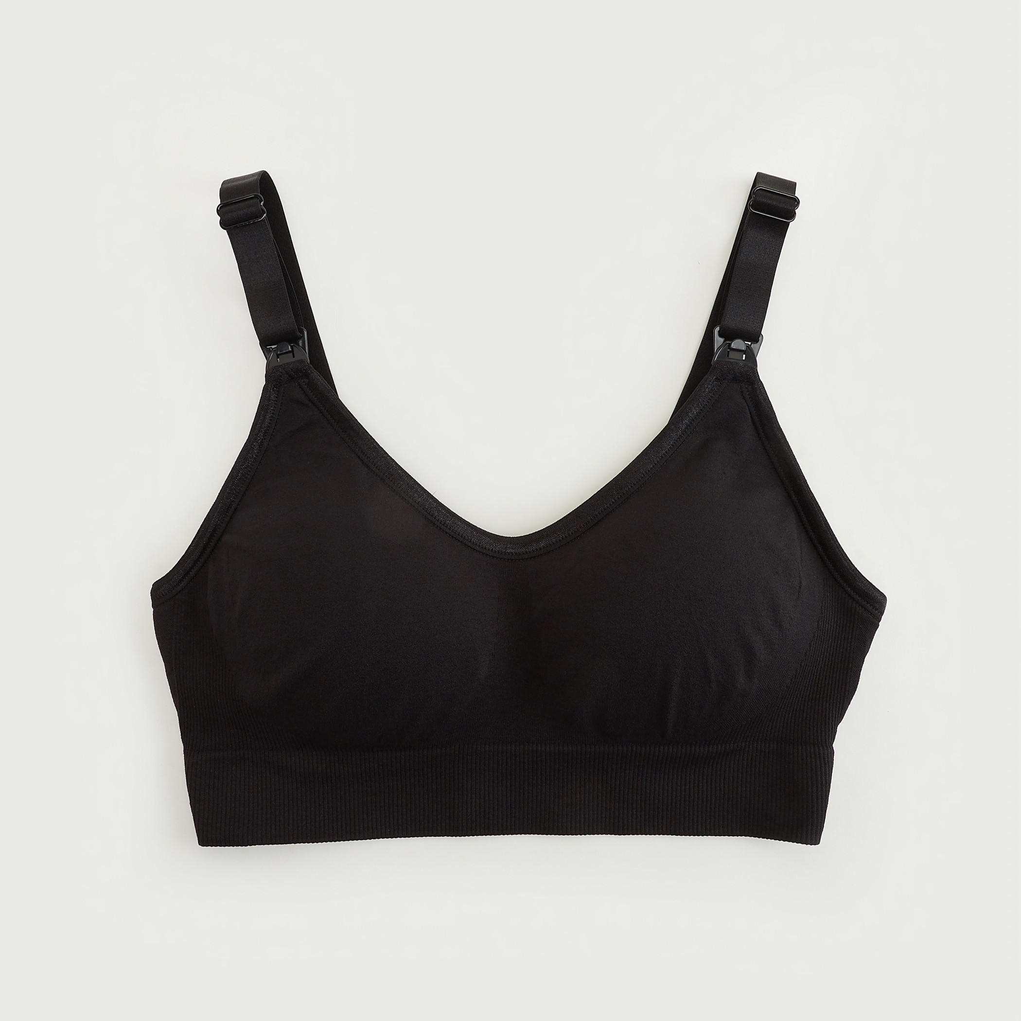 Solid Padded Maternity Bra with Adjustable Straps-women-clothing-lingerie-bras-image-1