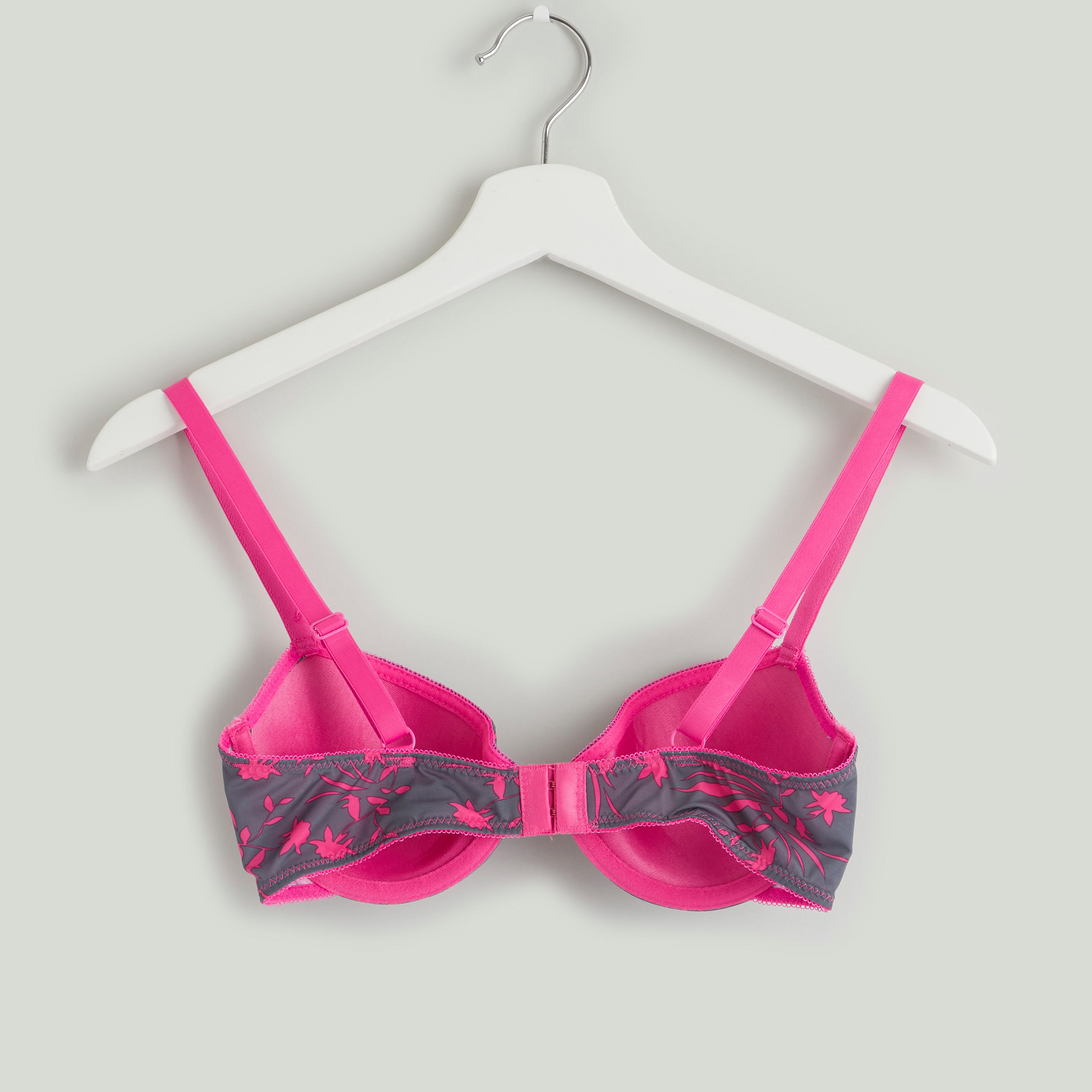 صدرية تيشيرت مبطنة بخطّافة إغلاق وطبعات-women-clothing-lingerie-bras-image-1