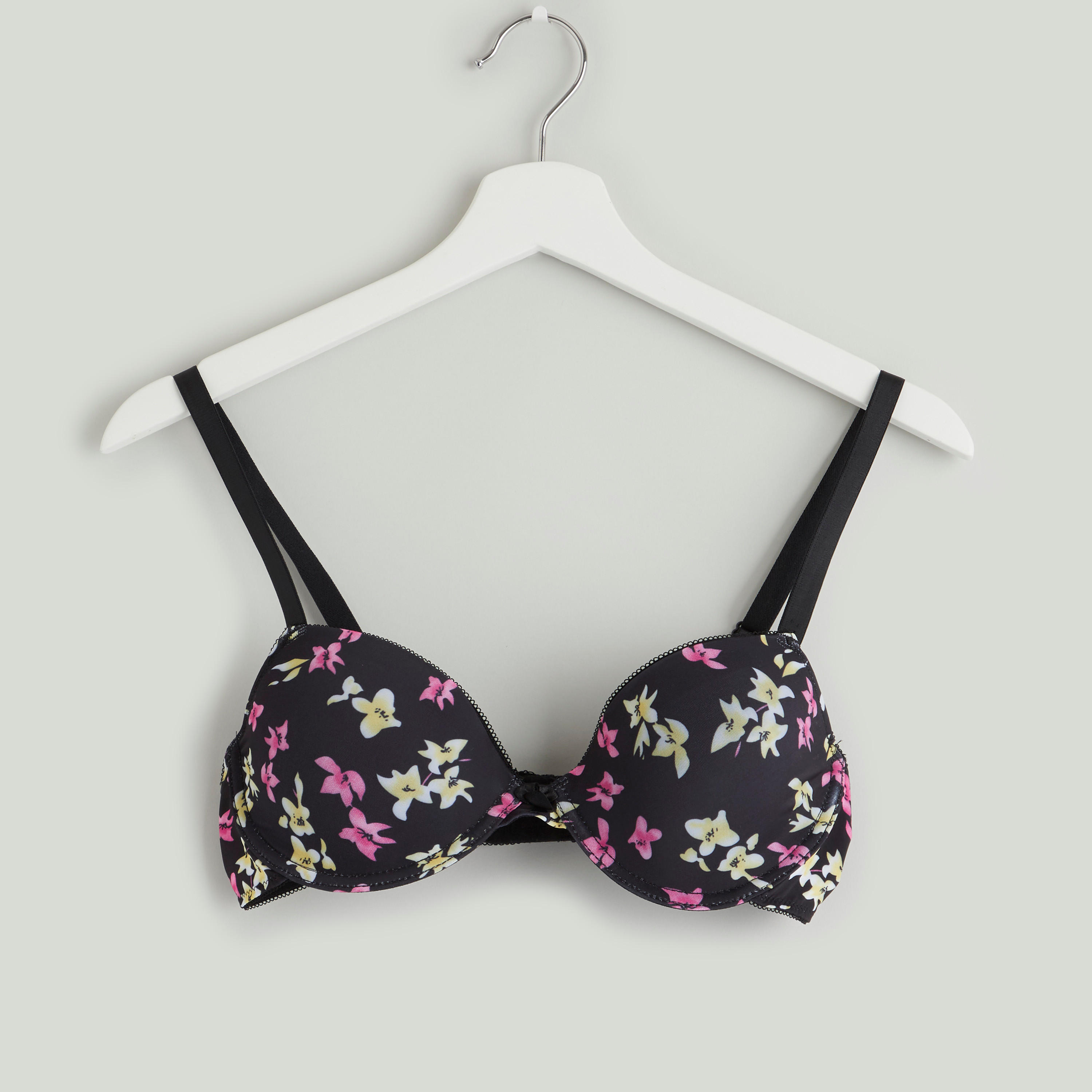 صدرية تيشيرت مبطنة بخطّافة إغلاق وطبعات-women-clothing-lingerie-bras-image-2