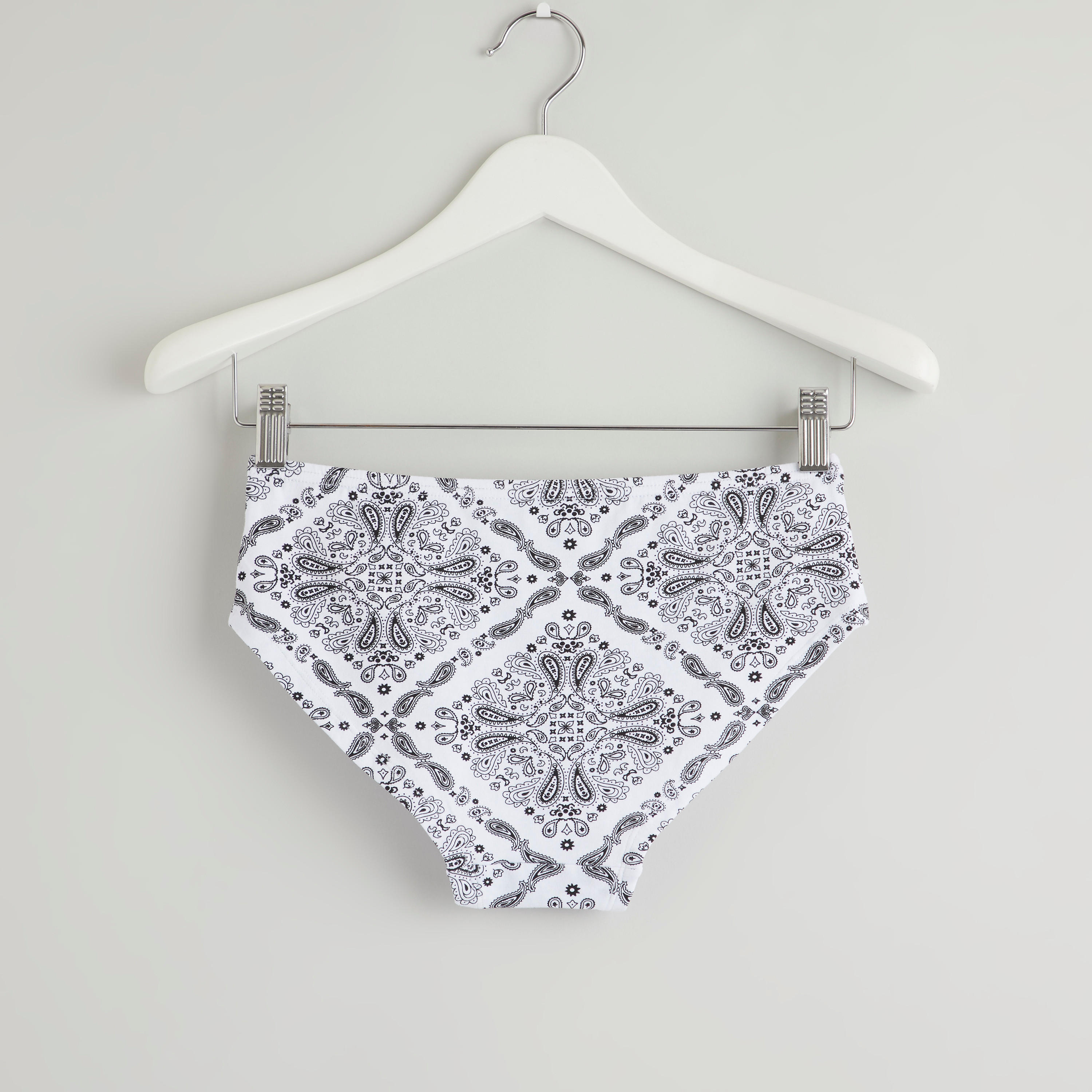 Printed Brief with Elasticised Waistband-women-clothing-lingerie-panties-image-2