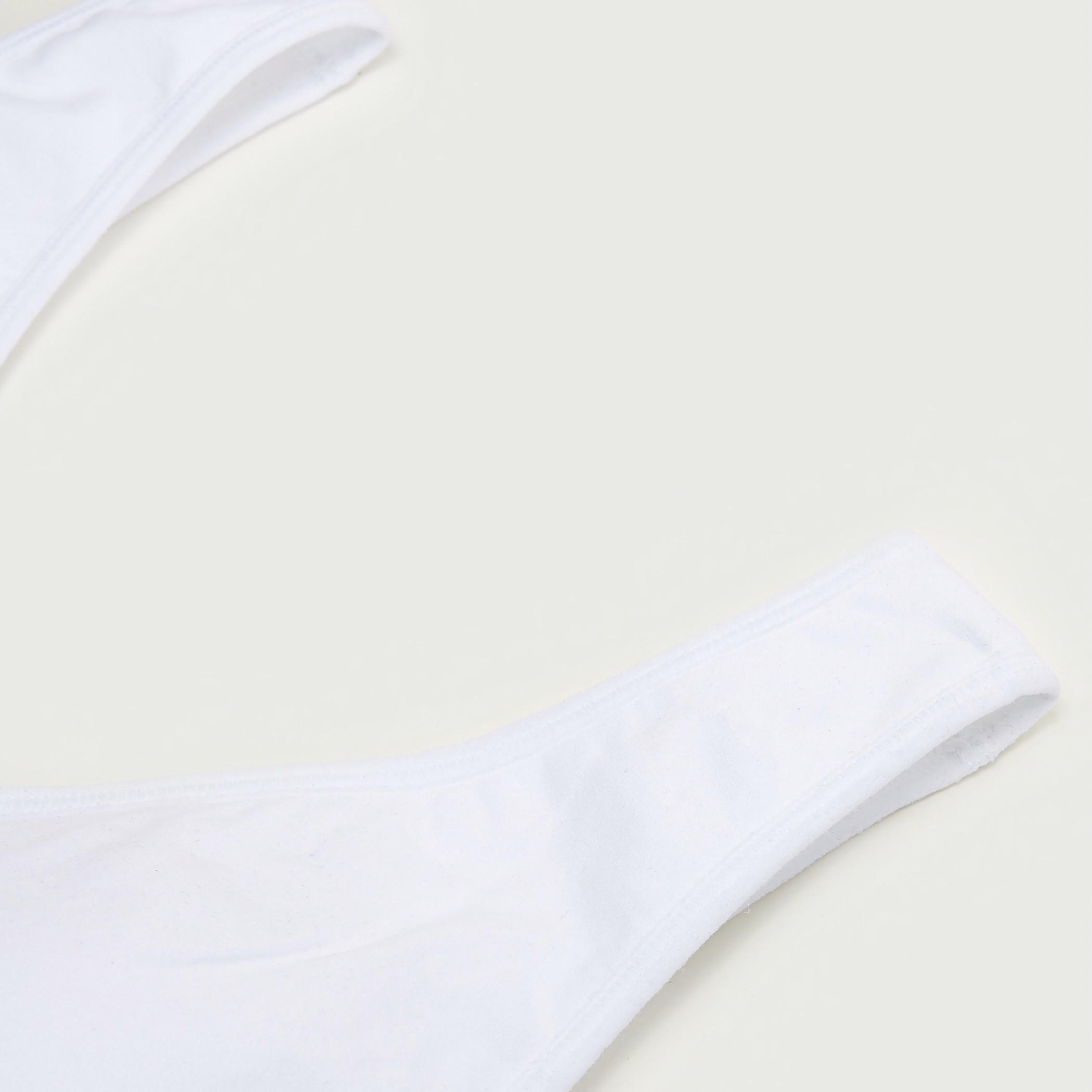 Solid Demi Padded Bra with V-neck-women-clothing-lingerie-bras-image-3