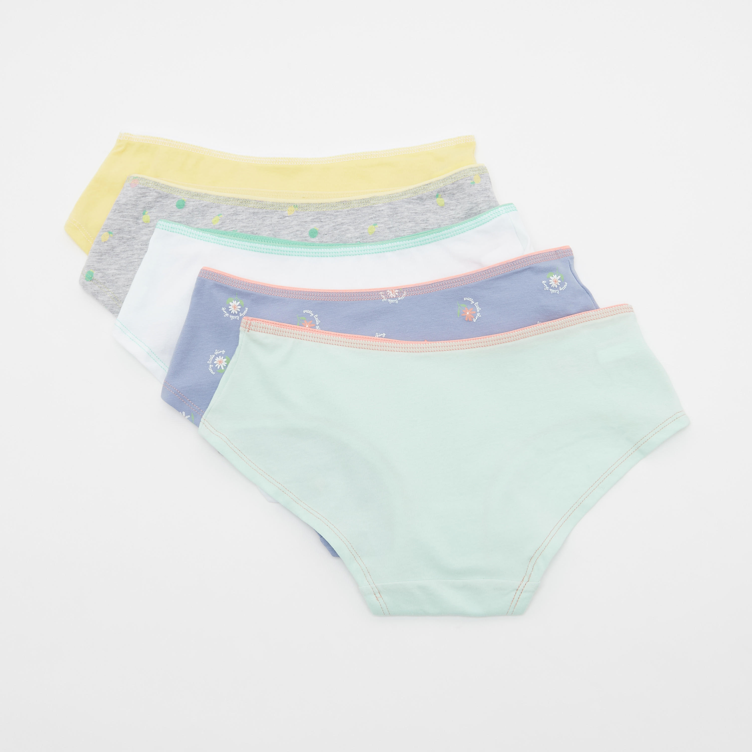 Set of 5 - Assorted Boyshorts with Elasticised Waistband-women-clothing-lingerie-panties-image-2