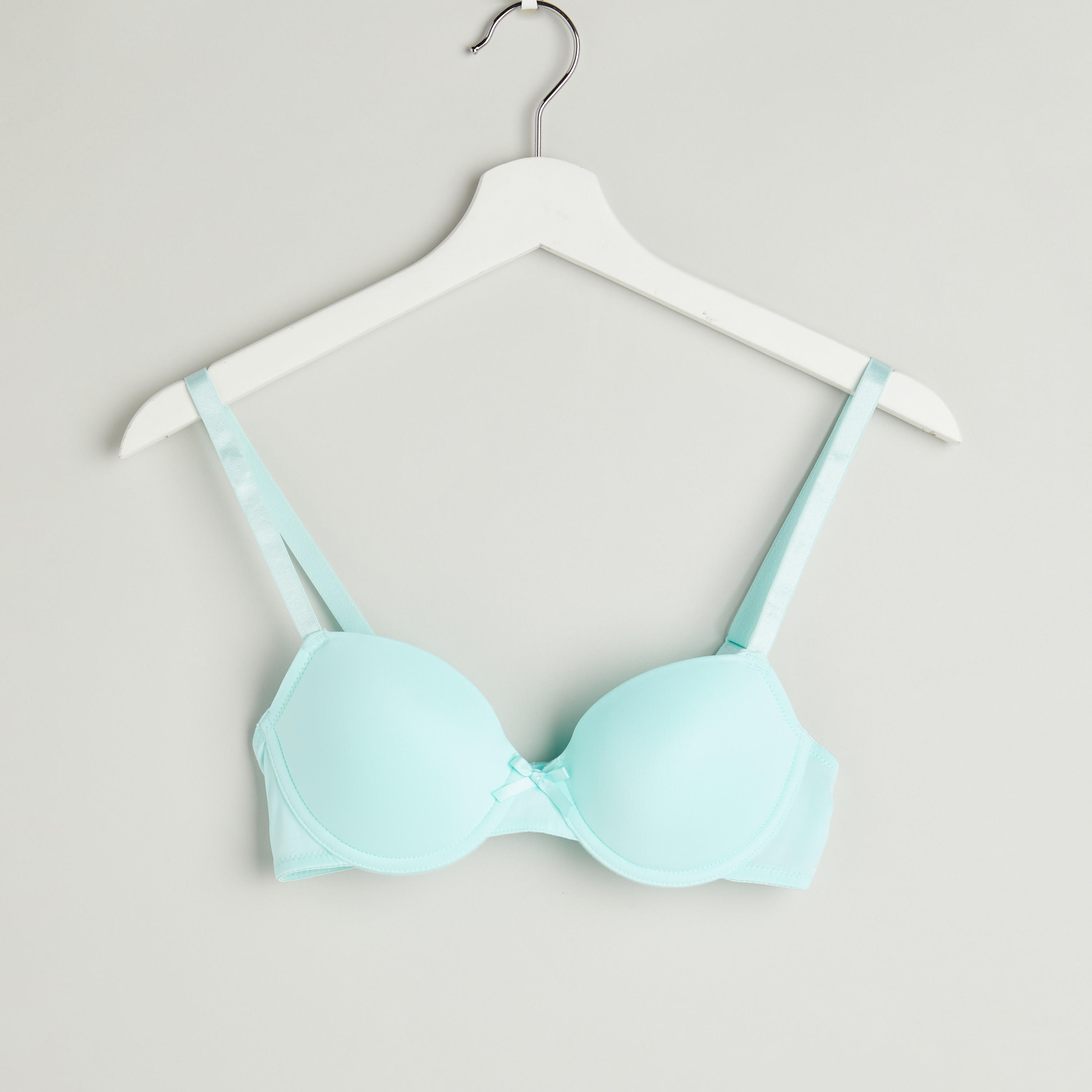 صدريّة تيشيرت متنوعة بمشبك إغلاق - طقم من قطعتين متنوعتين-women-clothing-lingerie-bras-image-2