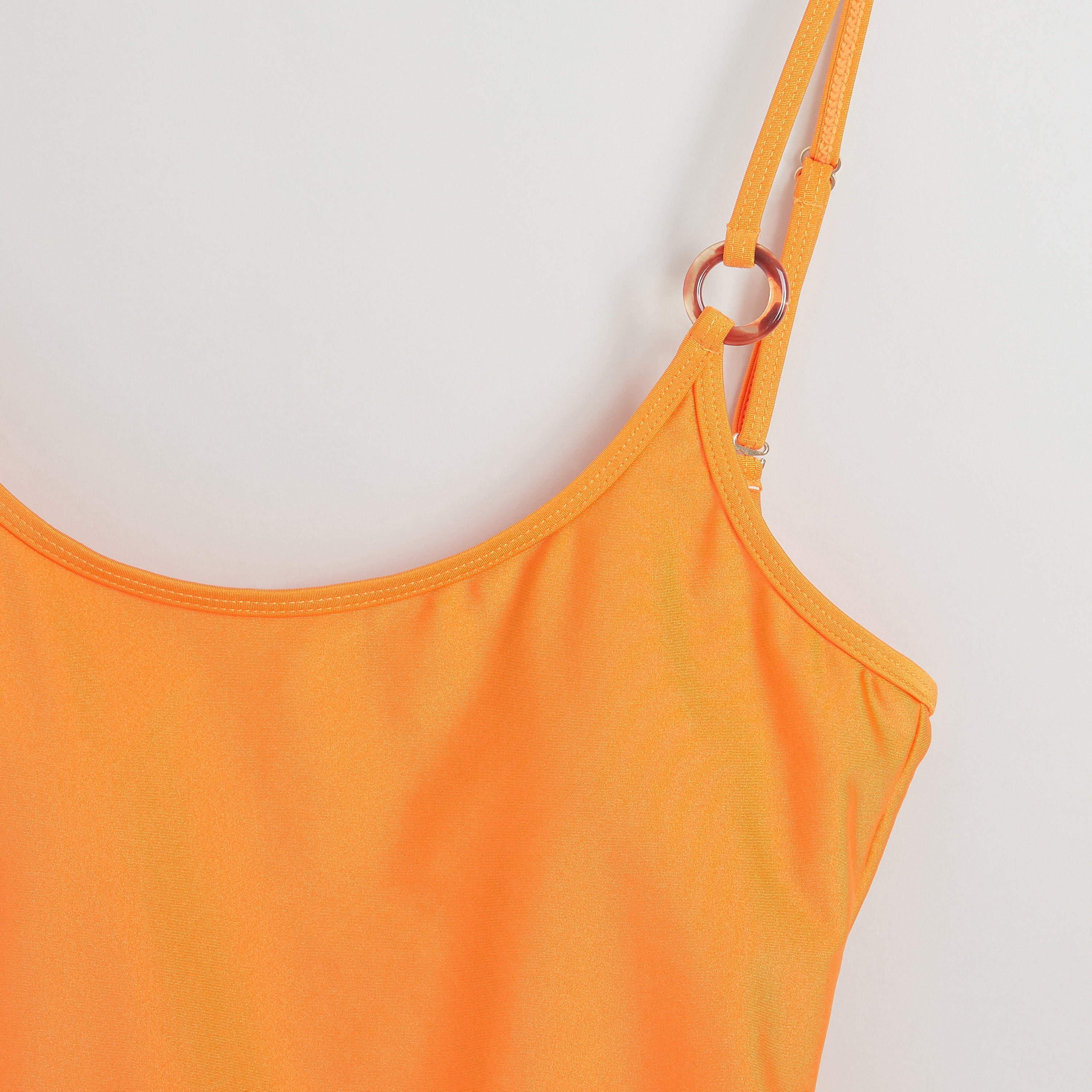 ثوب سباحة سادة بحمّالات رفيعة-women-clothing-swimandbeach-swimsuits-image-2