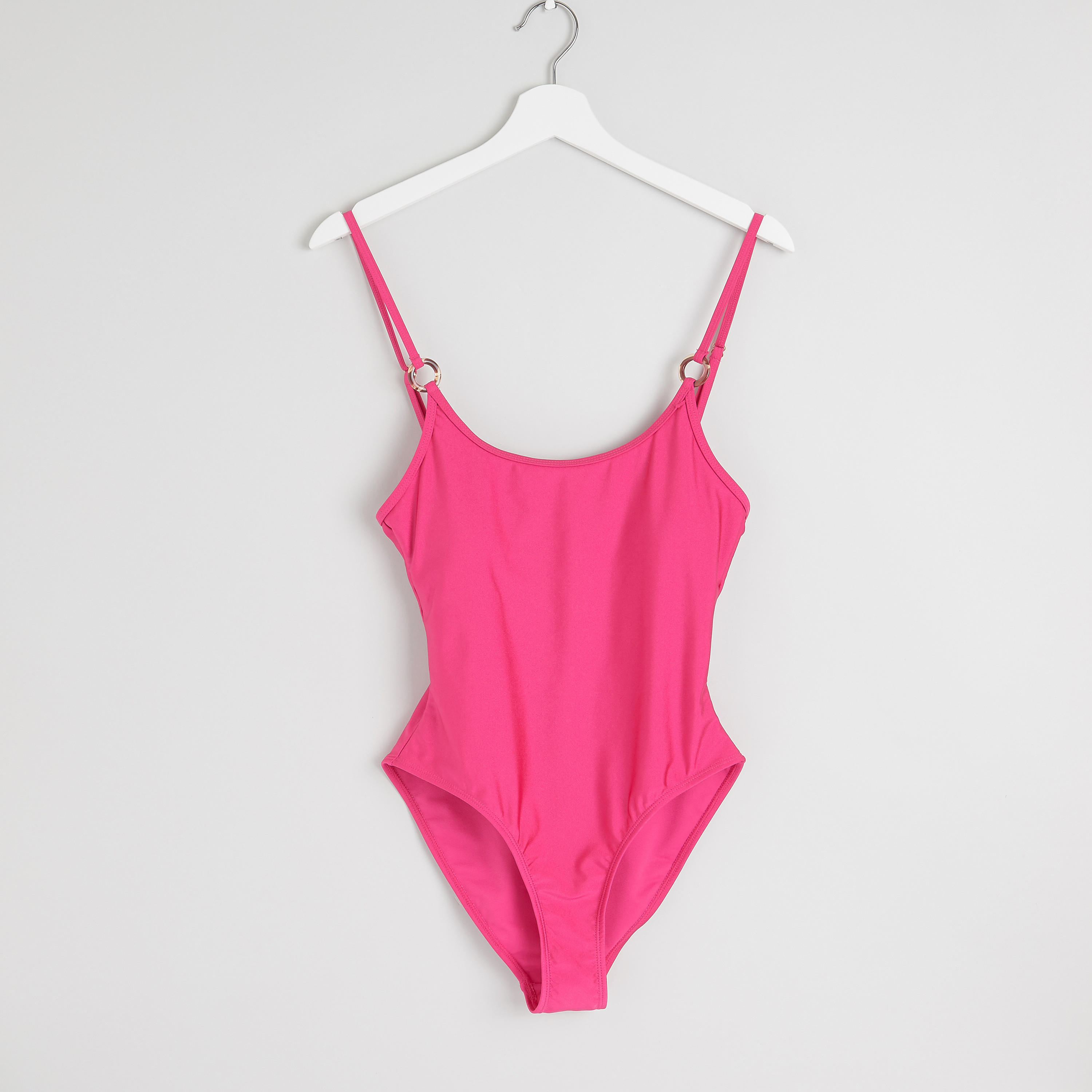 Solid Swimsuit with Spaghetti Straps-women-clothing-swimandbeach-swimsuits-image-1