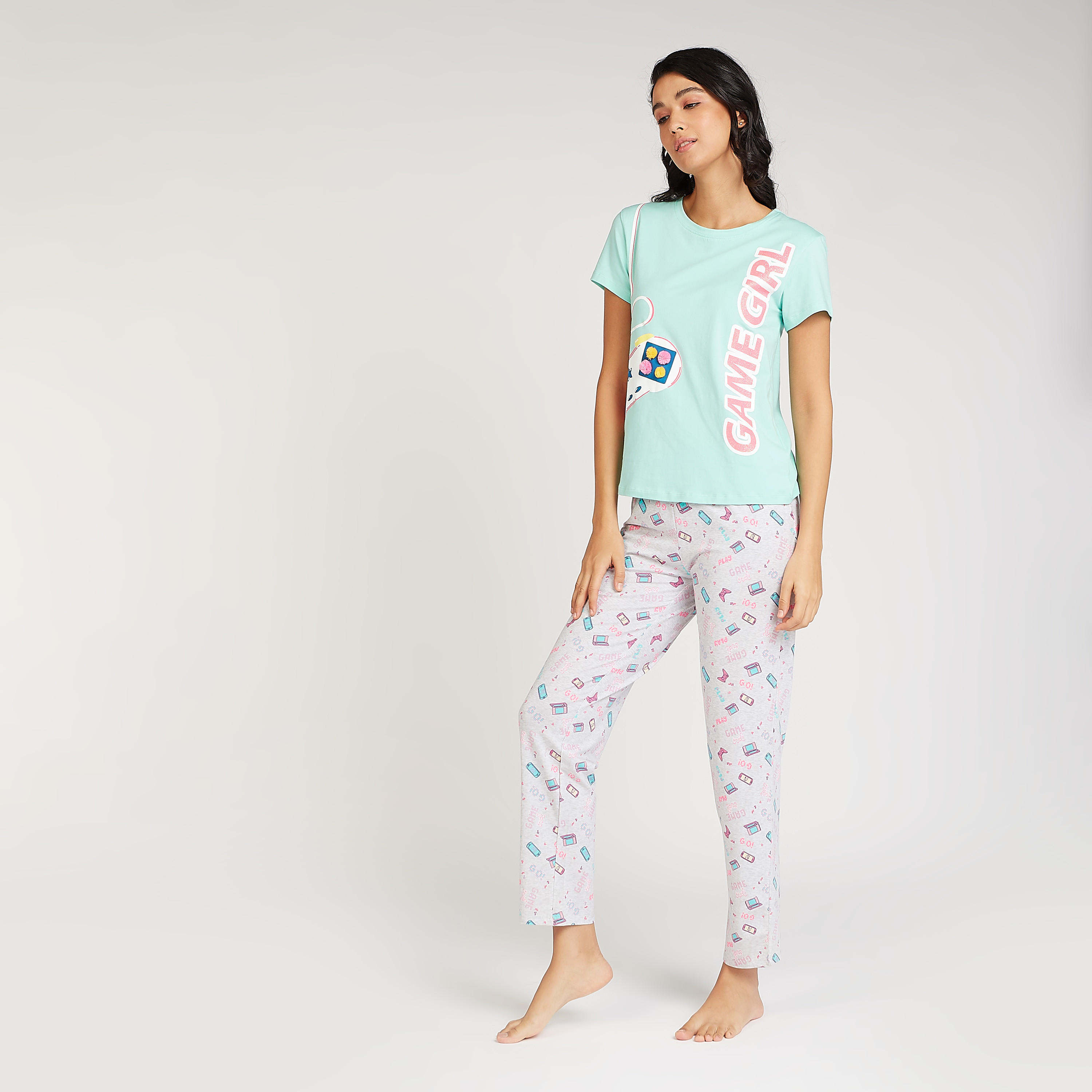 Printed 3-Piece Nightwear Set-women-clothing-nightwear-pyjamas-longsets-image-1