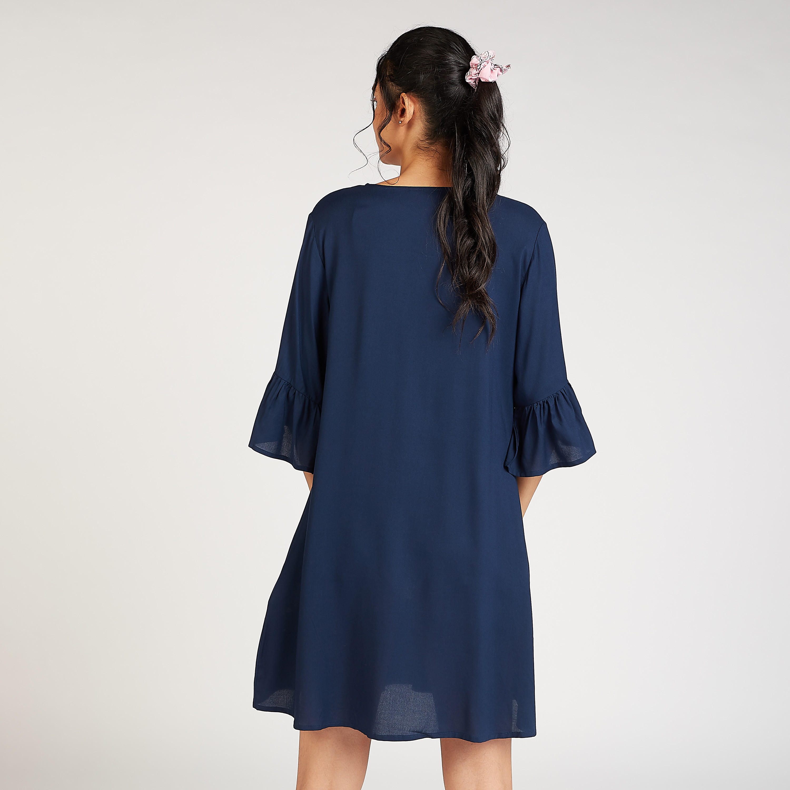 طقم فساتين نوم مستدامة متنوّعة بأكمام واسعة - قطعتين-women-clothing-nightwear-nighties-image-7
