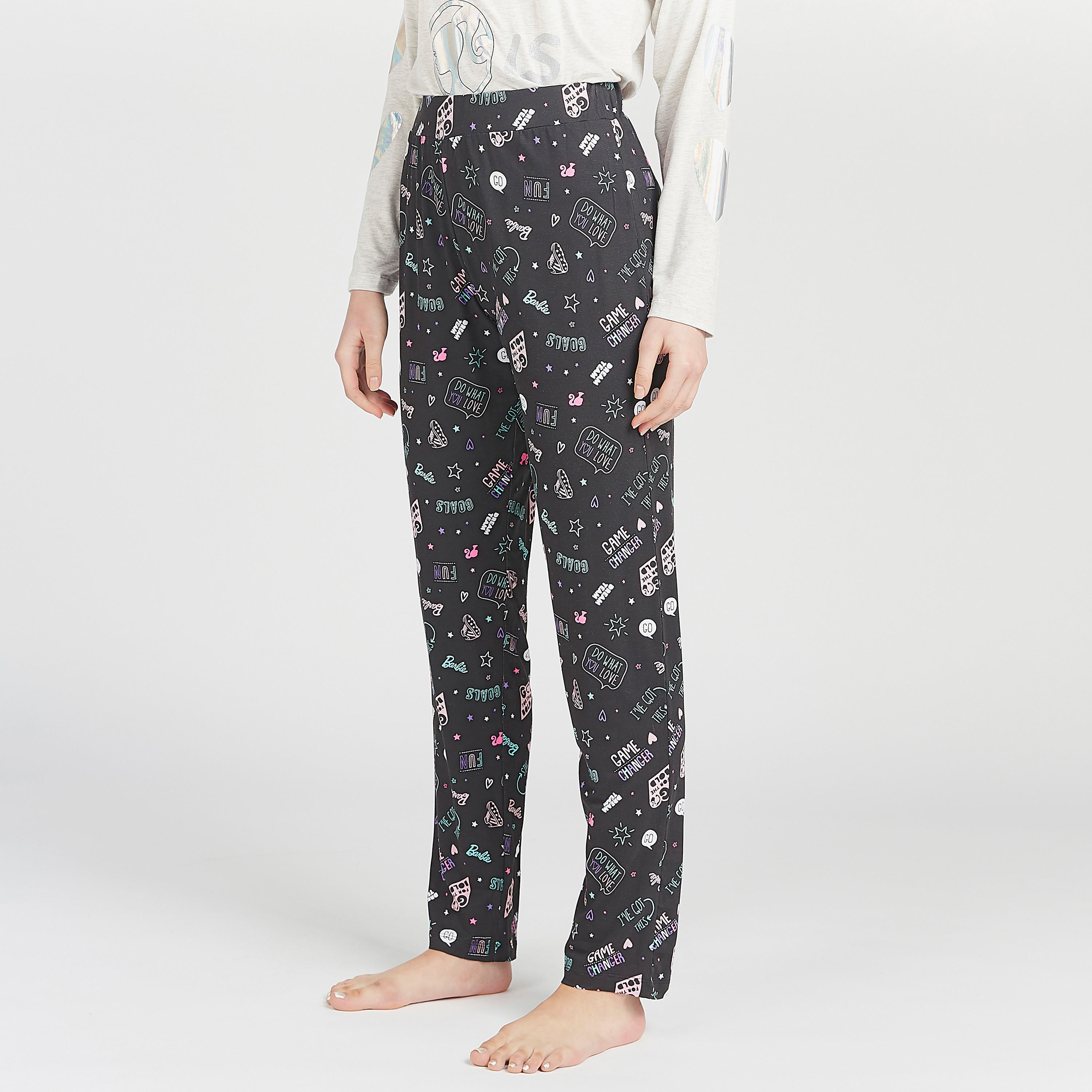 طقم بيجاما مستدام وقميص بأكمام طويلة وطبعات-women-clothing-nightwear-pyjamas-longsets-image-5