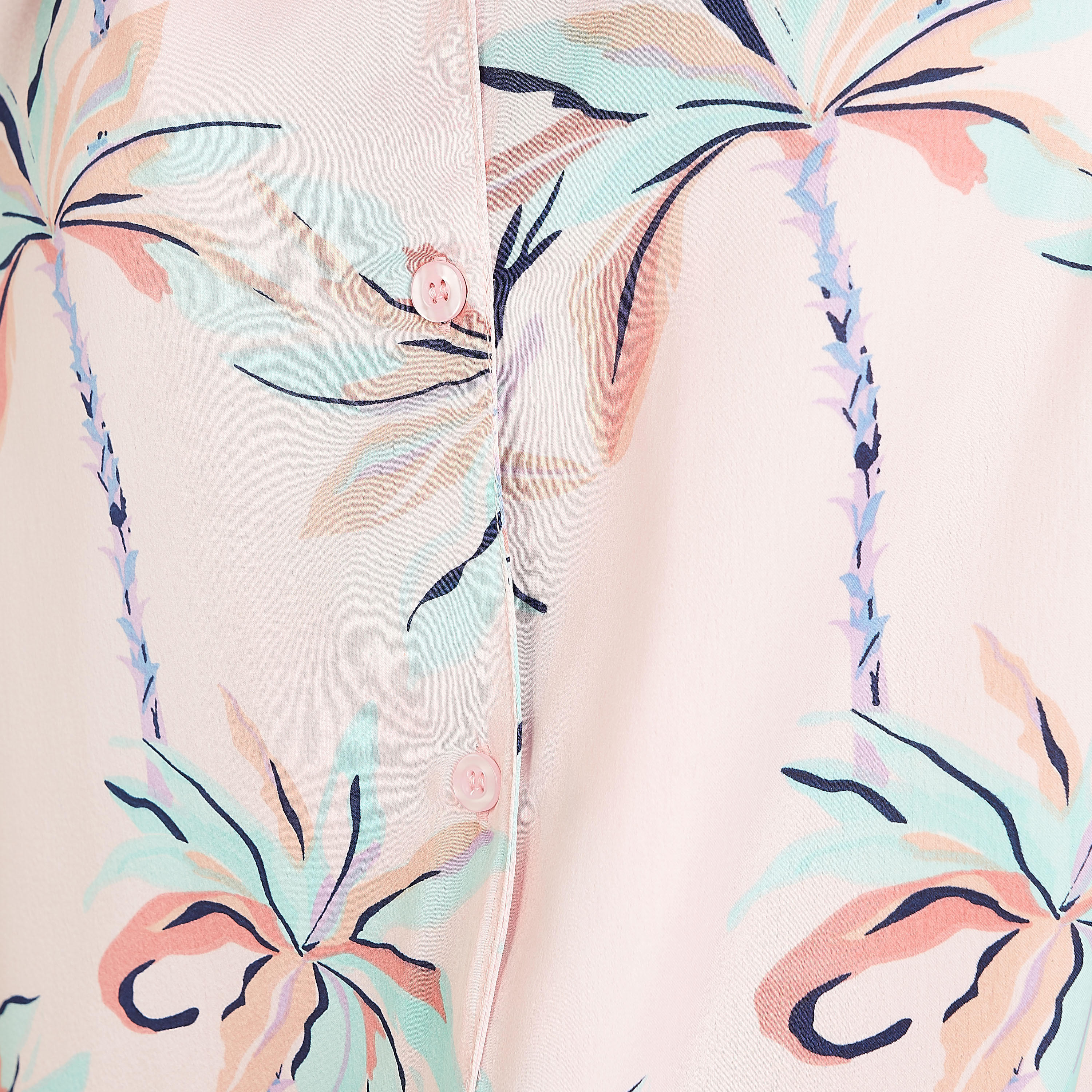 طقم ملابس نوم 3 قطع بطبعات-women-clothing-nightwear-pyjamas-longsets-image-6